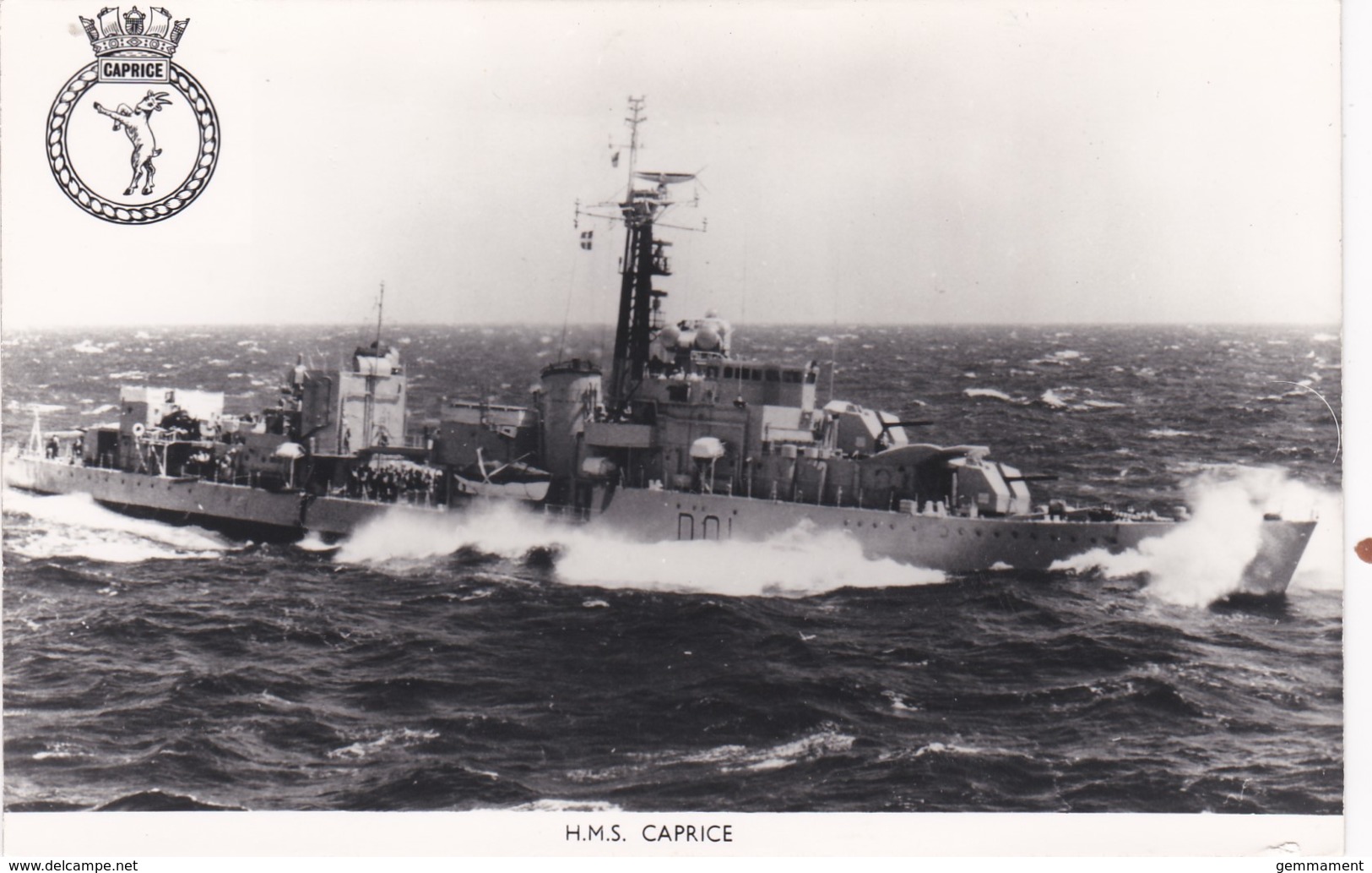 HMS  CAPRICE - Warships