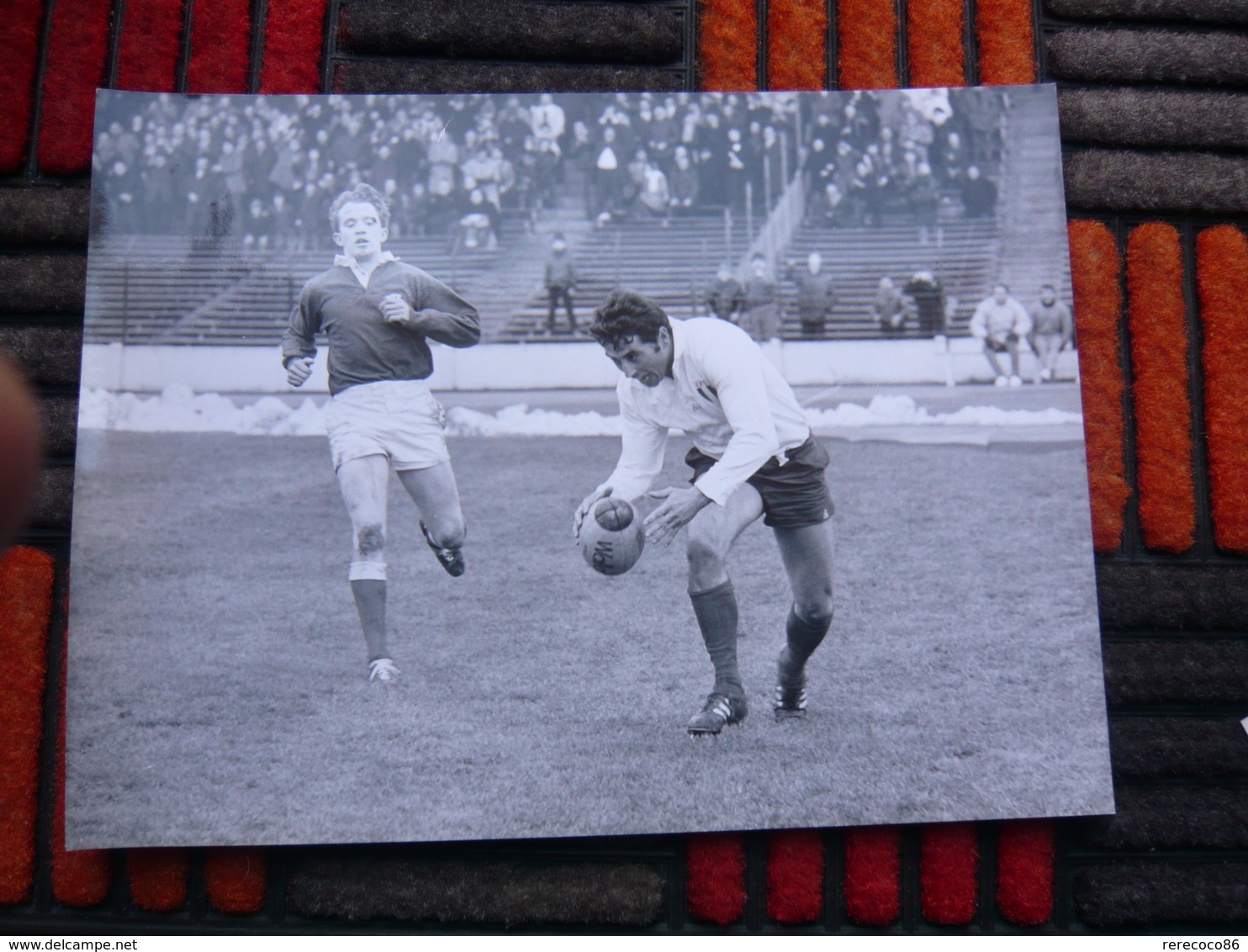 Photo Presse RUGBY FRANCE B GALLES B1970 24 X 18 Cm - Rugby