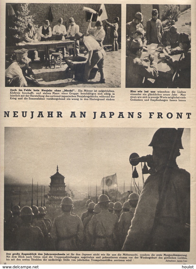 Die Woche N°7 ; Vom 12. Februar 1941  Gebundene Wochenzeitschrift Aus Der Kriegszeit - German