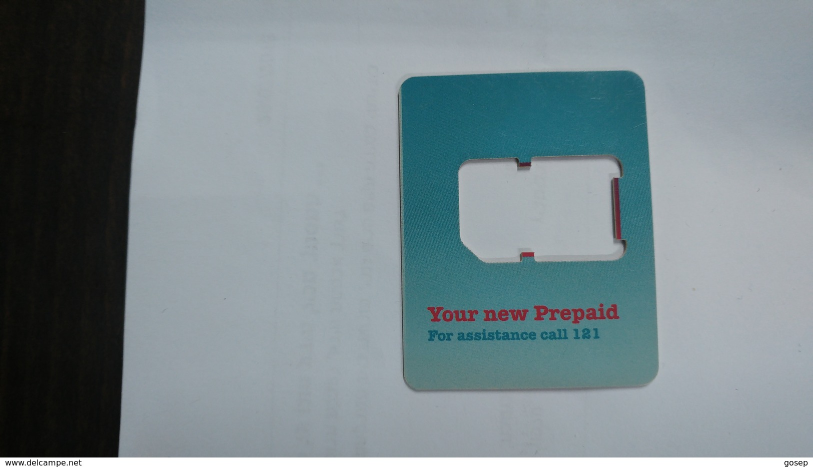 India-air Tel G.s.m Card-(51)-()-(new Delhi)-()-(look Out Side)-used Card+1 Card Prepiad Free - Indien