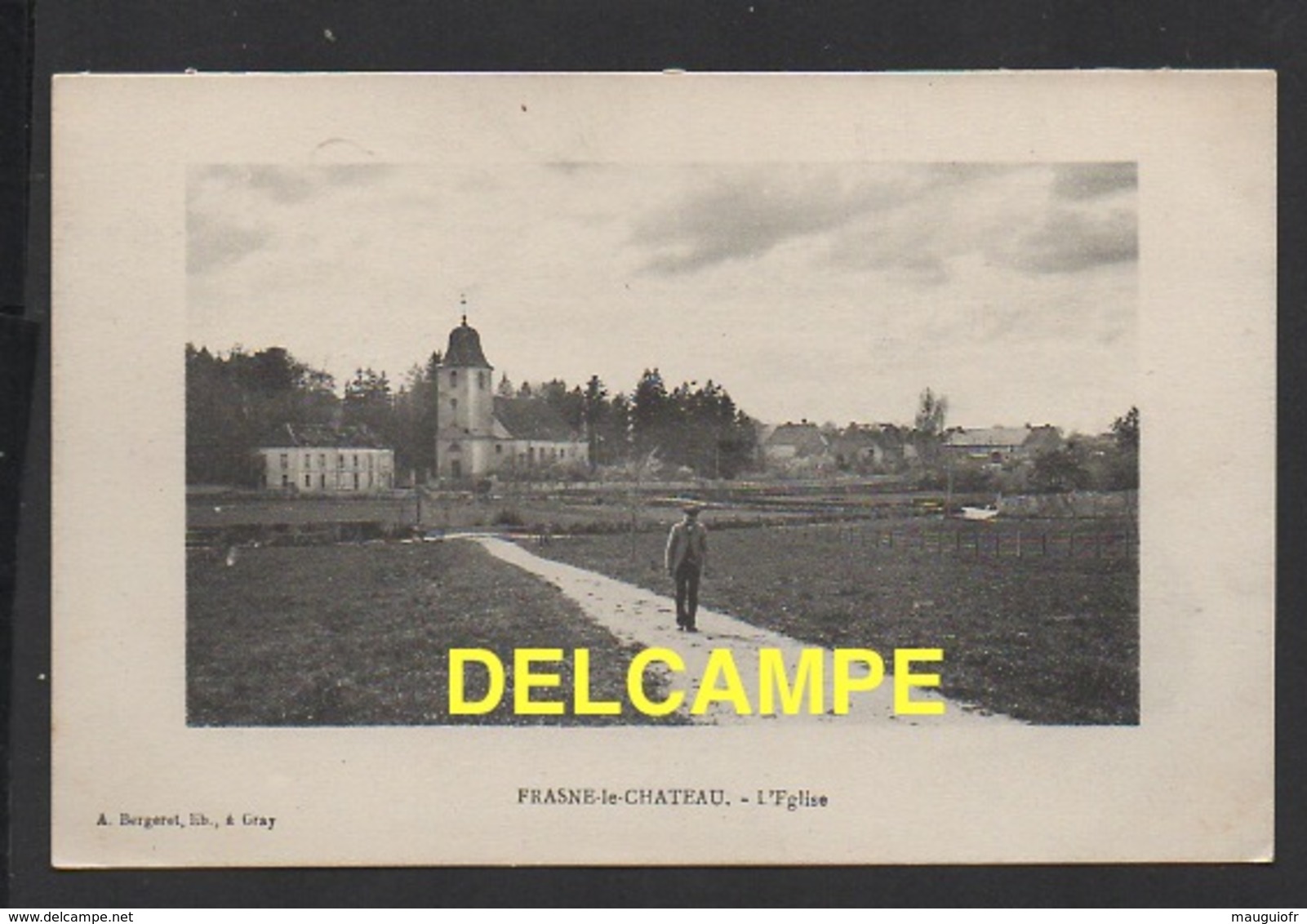 DD / 70 HAUTE SAÔNE / FRASNE-LE-CHÂTEAU / L' ÉGLISE / ANIMÉE / 1916 - Other & Unclassified