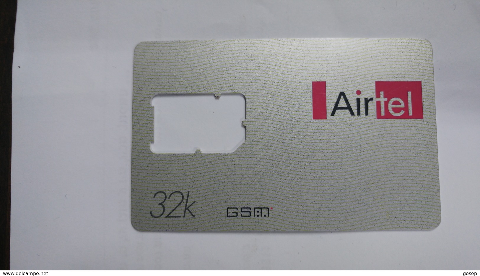 India-air Tel G.s.m Card-(51e)-()-(new Delhi)-()-(look Out Side)-used Card+1 Card Prepiad Free - Inde