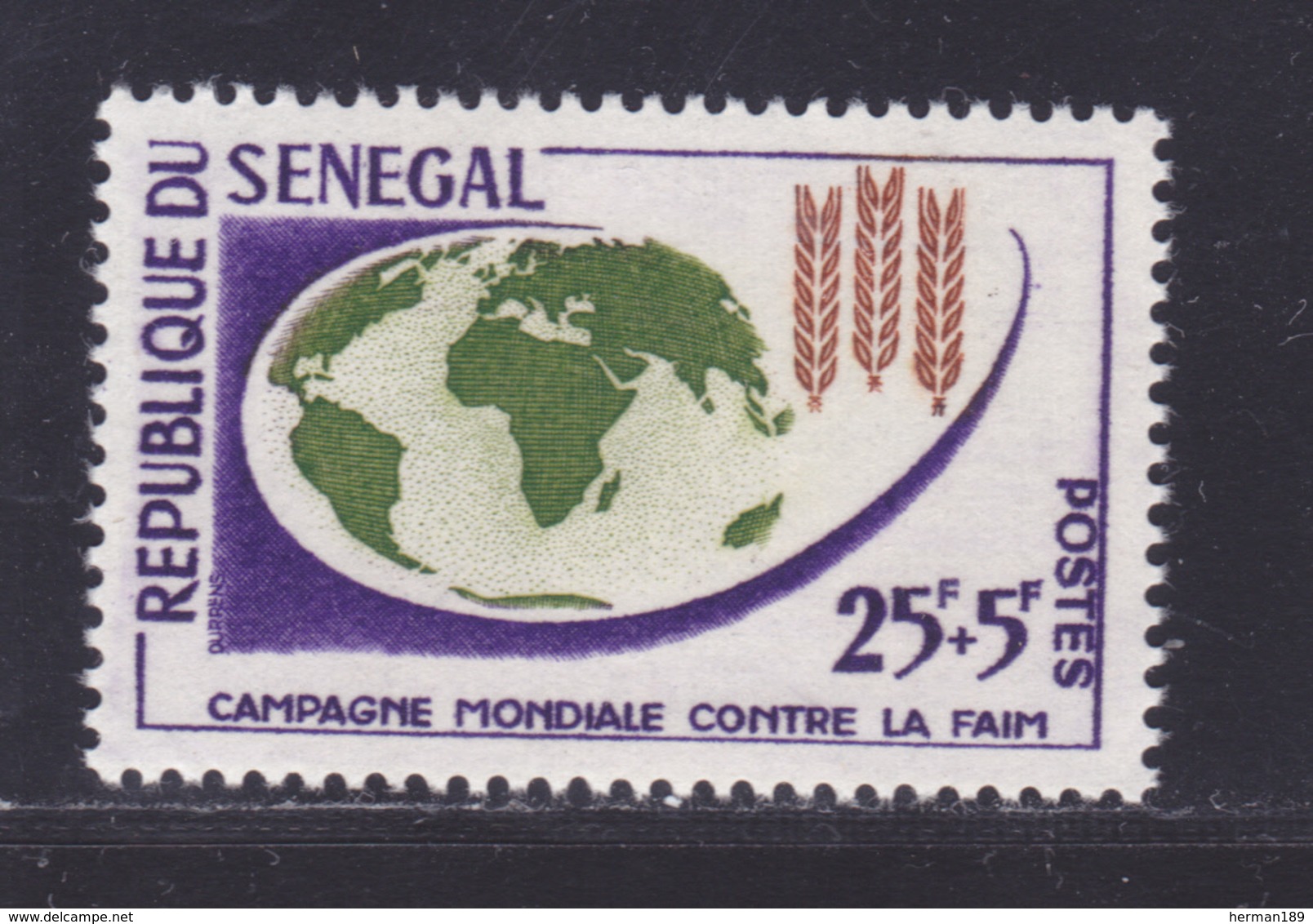 SENEGAL N°  216 ** MNH Neuf Sans Charnière, TB (D8645) Campagne Mondiale Contre La Faim - 1963 - Senegal (1960-...)