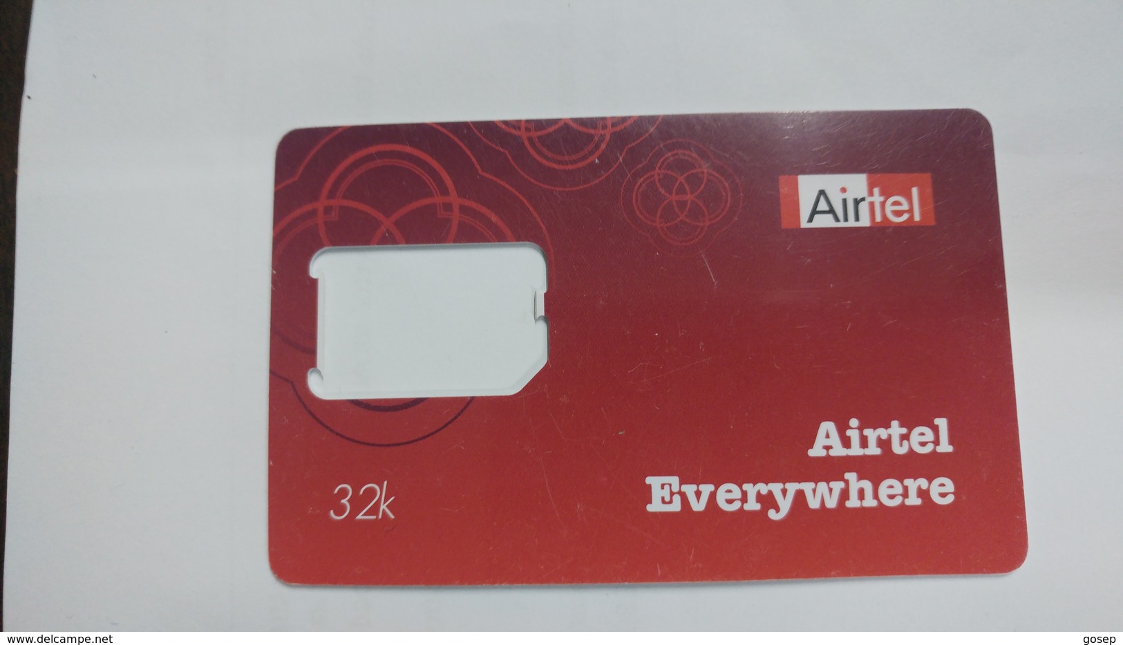 India-air Tel G.s.m Card-(51f)-()-(new Delhi)-()-(look Out Side)-used Card+1 Card Prepiad Free - India