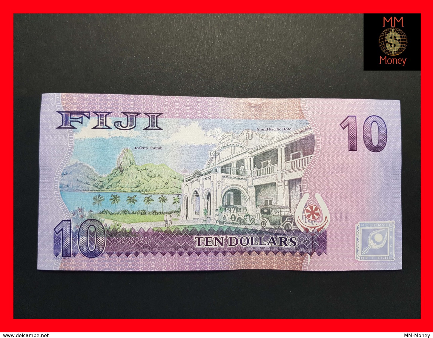 FIJI 10 $   2012  P. 116  UNC - Fidji