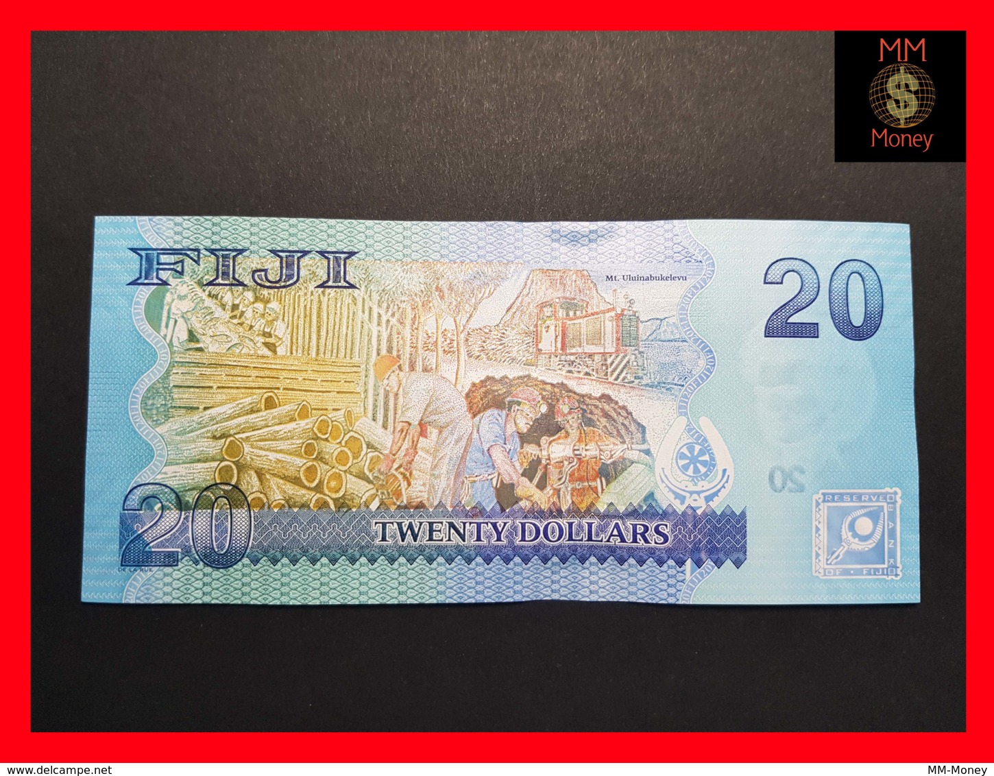 FIJI 20 $  2012  P. 117   UNC - Figi