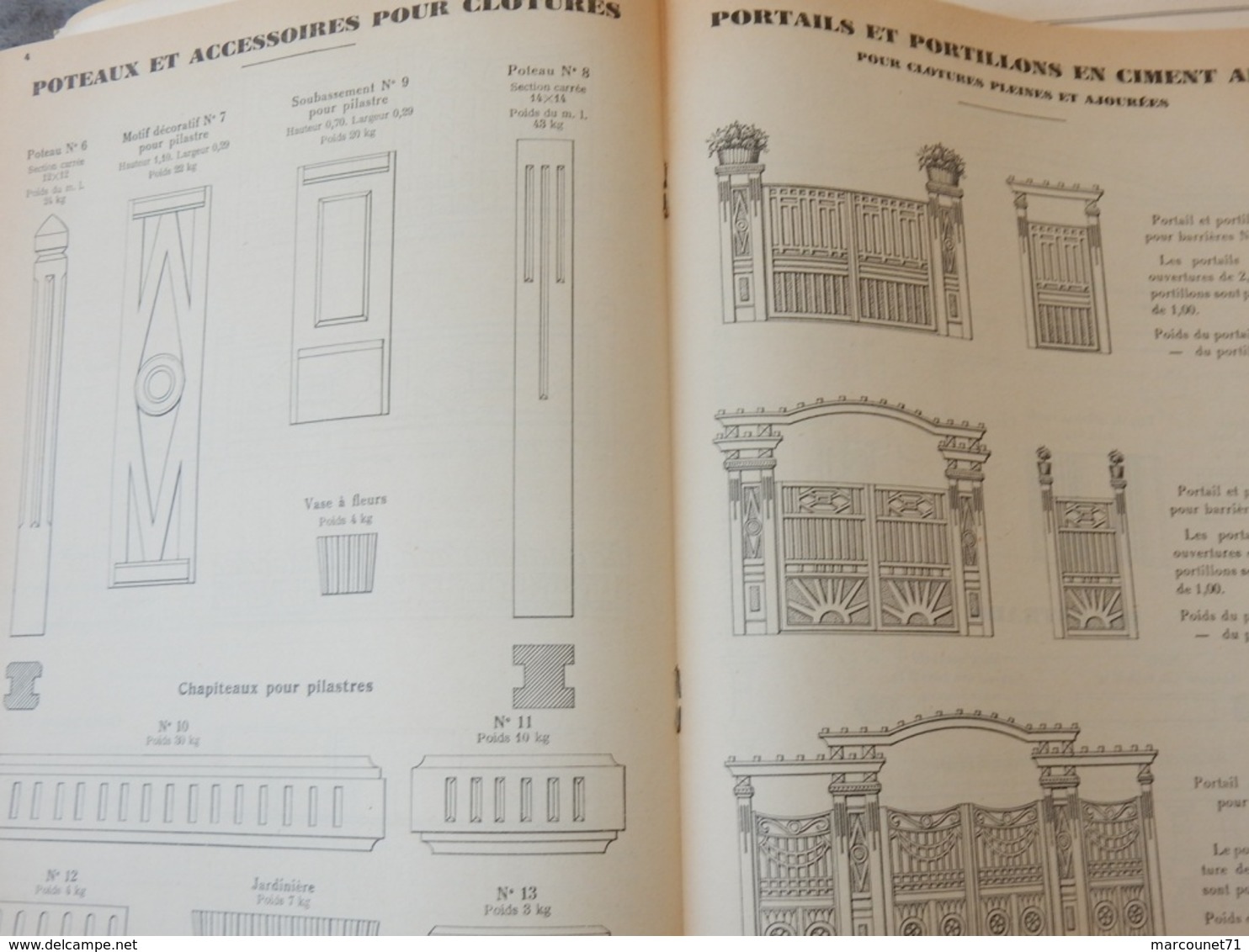Rare Document Commercial 1938 Établissements Coursage Montluçon Allier Clotures Et Murs - 1900 – 1949
