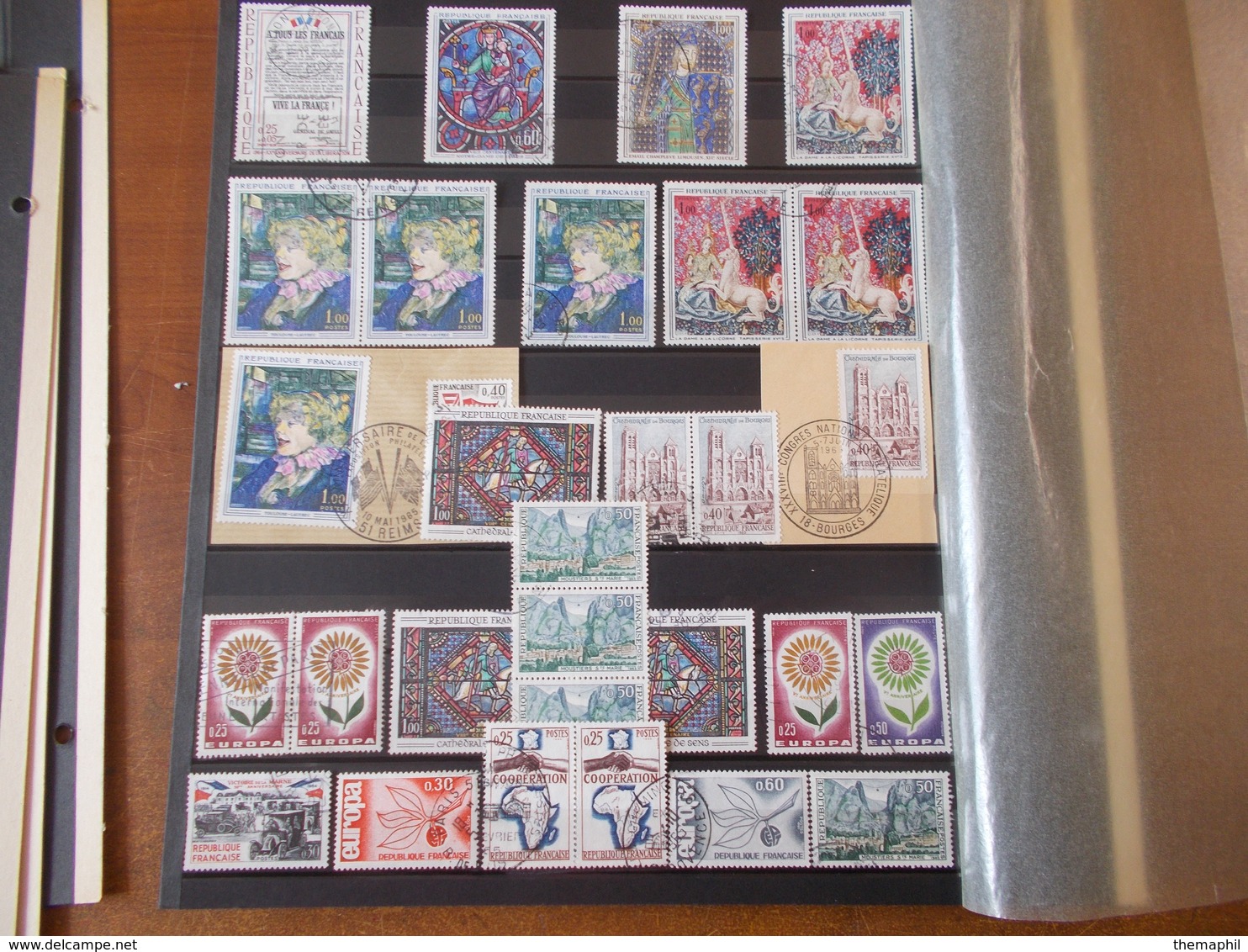 lot n° 176 FRANCE collection neufs ou obl. . no paypal