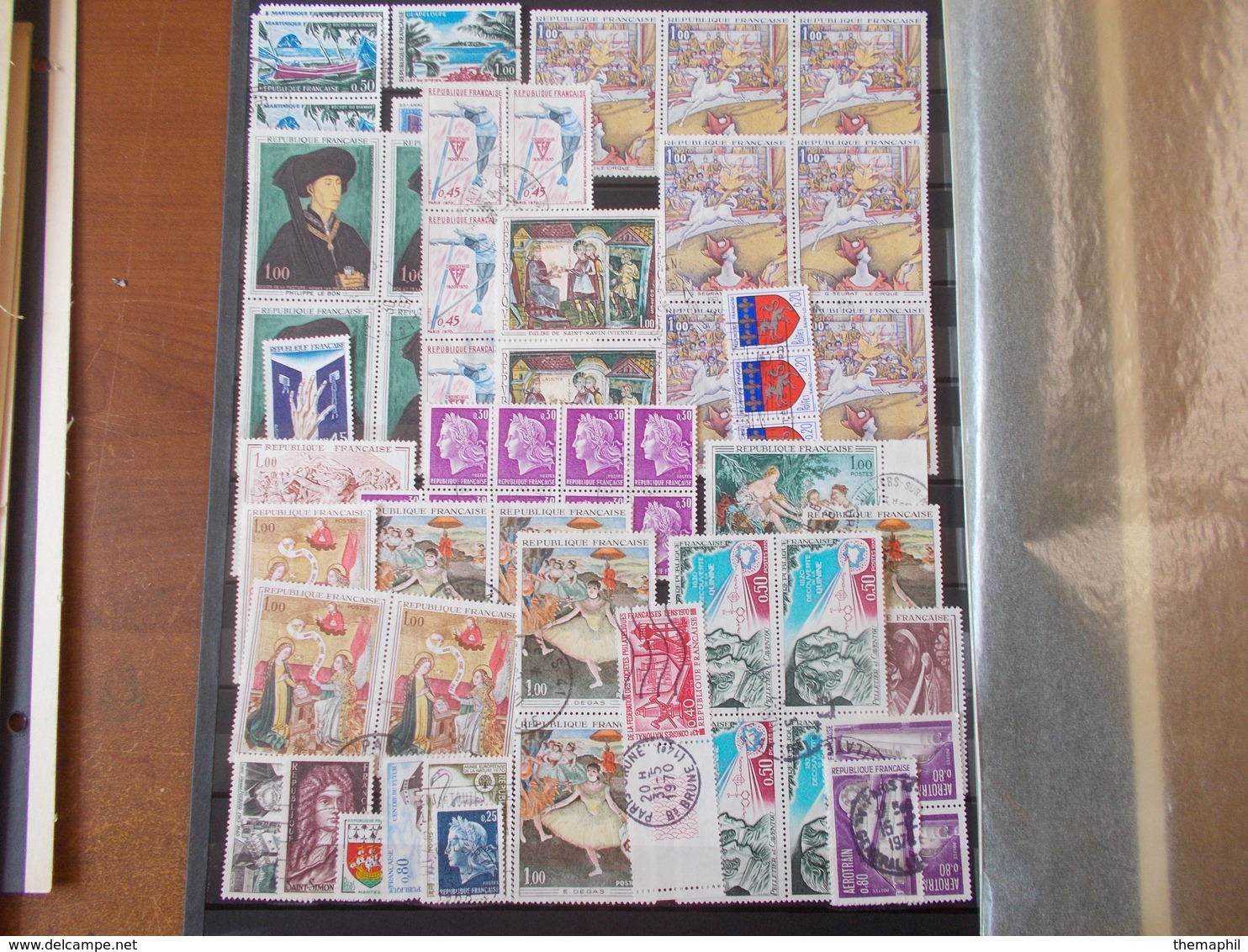 lot n° 176 FRANCE collection neufs ou obl. . no paypal