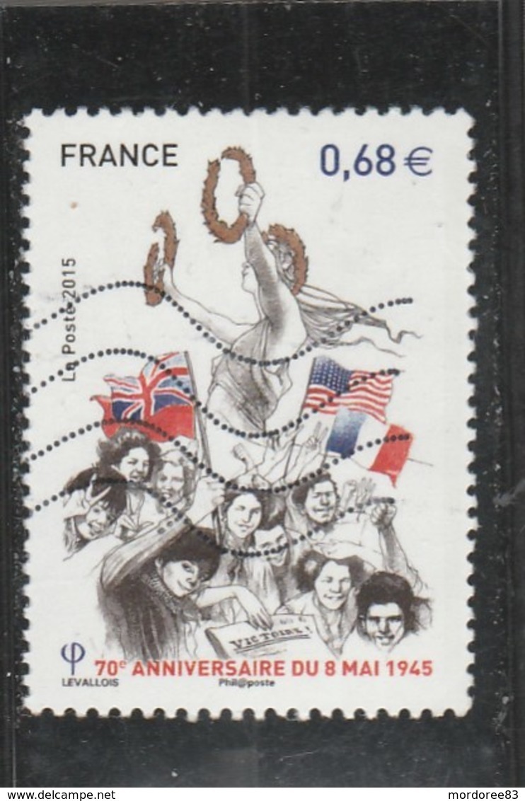 2015 FRANCE 70E ANNIVERSAIRE DU 8 MAI 1945 - OBLITERE YT 4954 - Used Stamps
