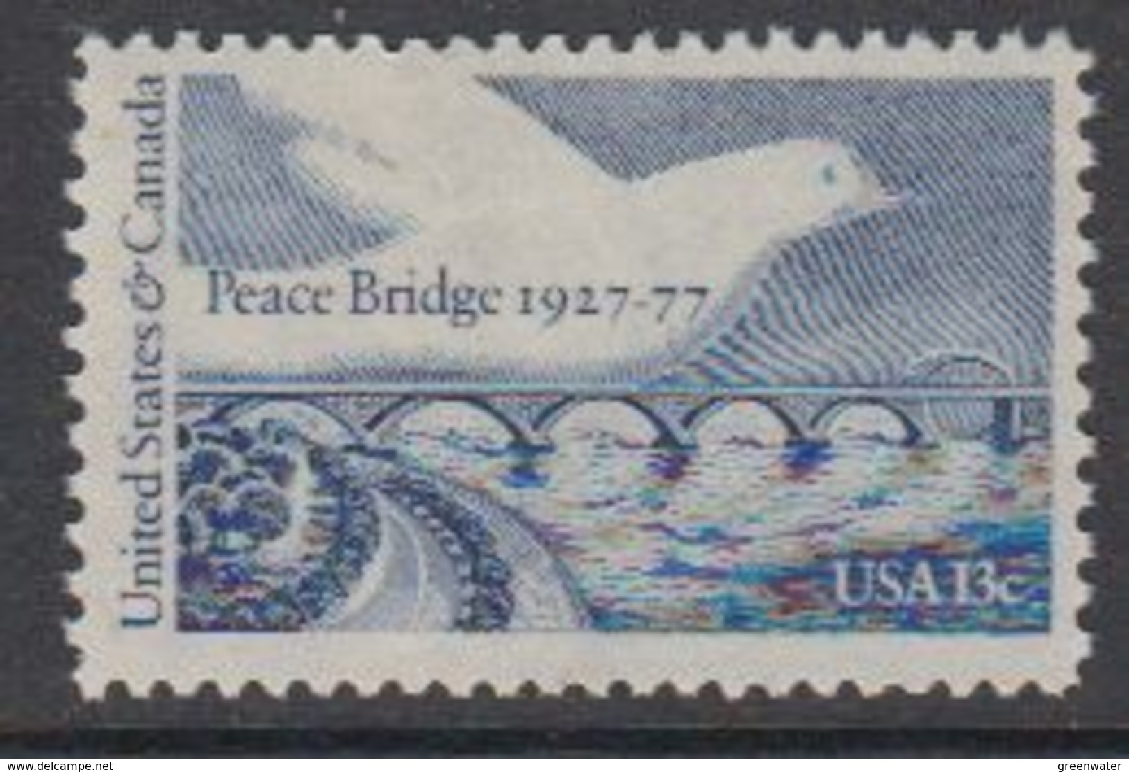 USA 1977 Peace Bridge 1v ** Mnh (41864F) - Ongebruikt