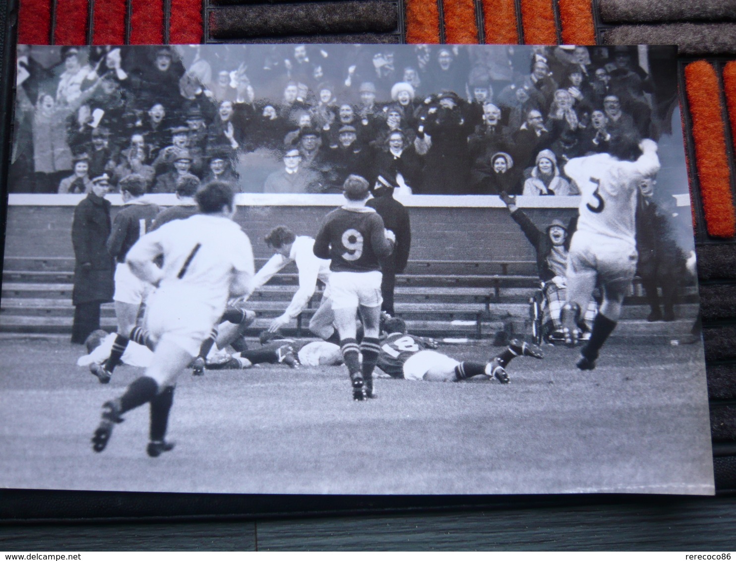 Photo Presse RUGBY ECOSSE SPRINGBOKS 1969 31 X 20 Cm - Rugby