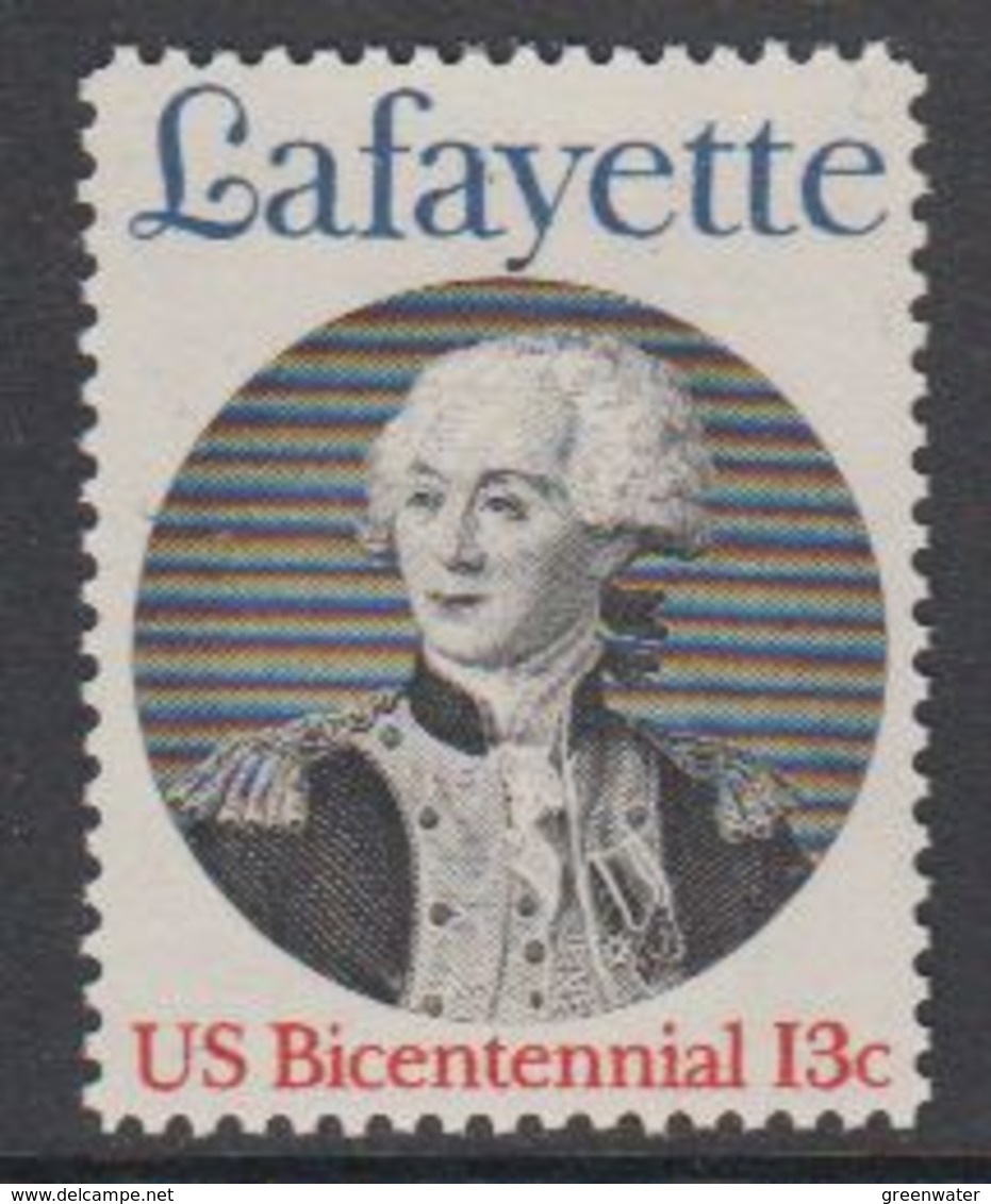 USA 1977 Lafayette 1v ** Mnh (41864F) - Nuovi