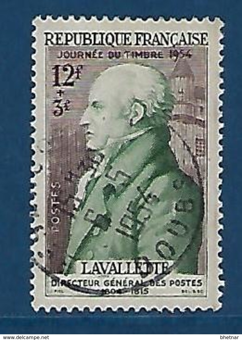 FR YT 969 " Comte De Lavalette " 1954 Oblitéré - Used Stamps