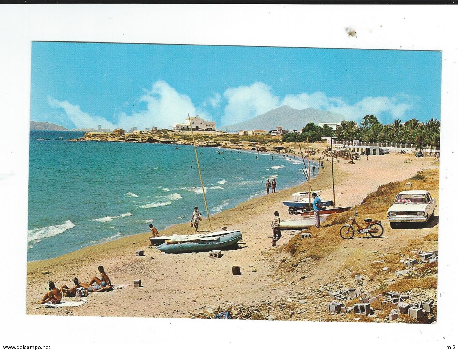 Cartagena Isla Plana Playa  écrite 1976 TBE - Murcia
