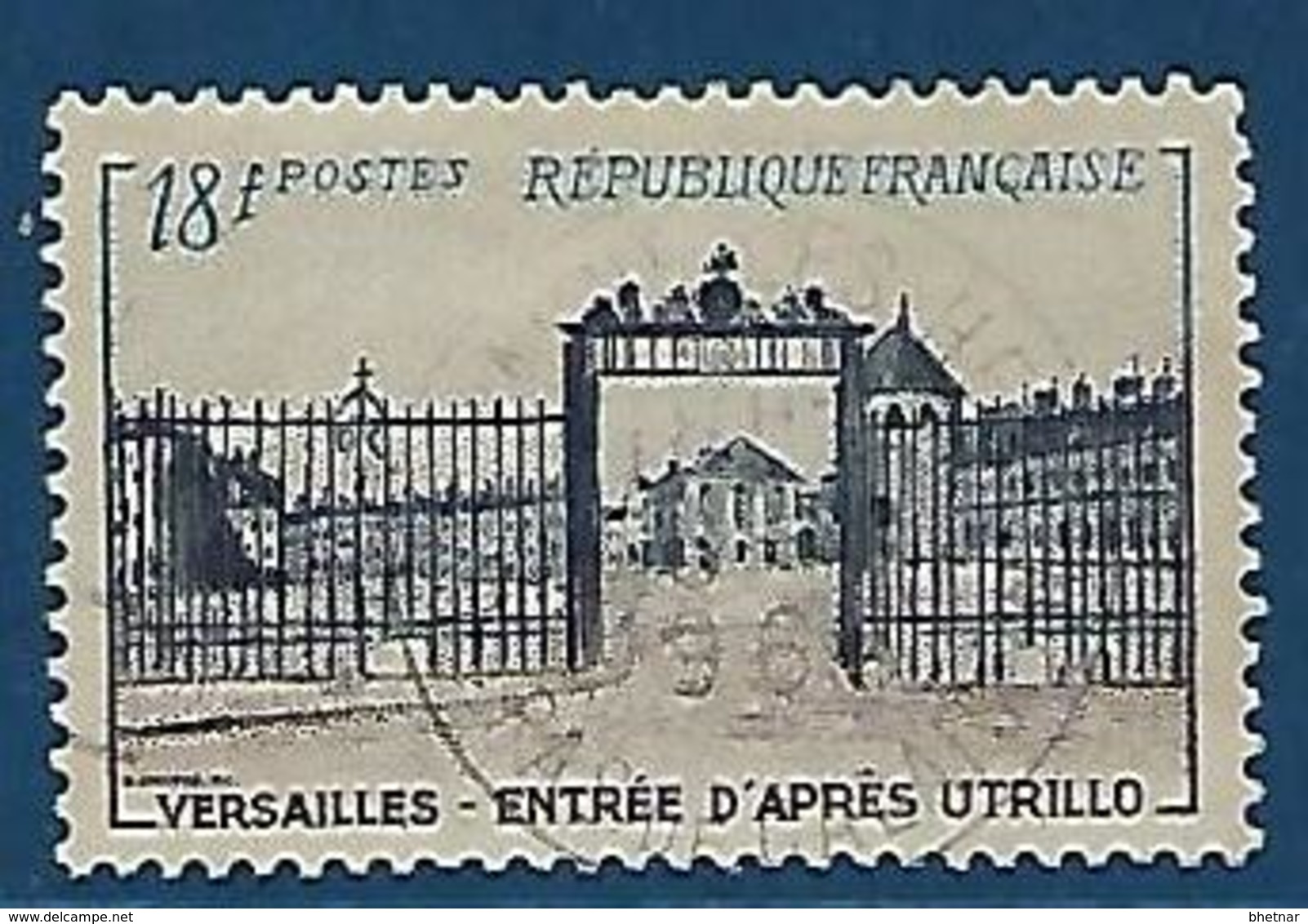 FR YT 988 " Grille D'entrée De Versailles " 1954 Oblitéré - Used Stamps