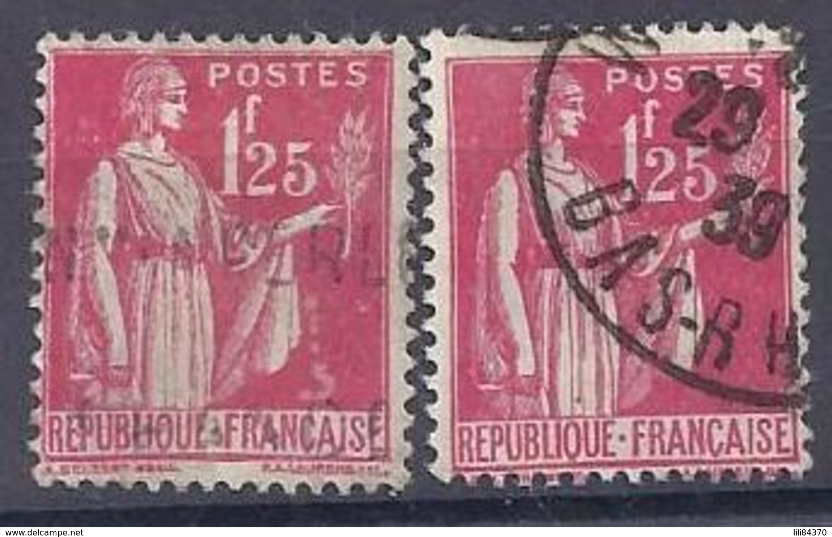 No . 370 0b Teinte - Used Stamps