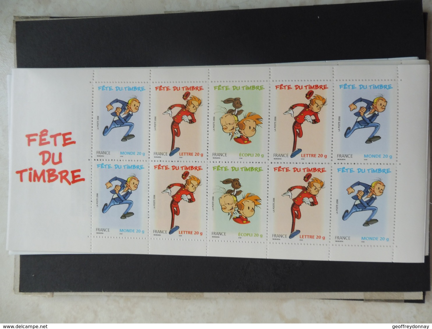 France Bd Spirou 2006 ( Timbre Validité Permanente ) Votre Gain 2 Euro - Stamp Day