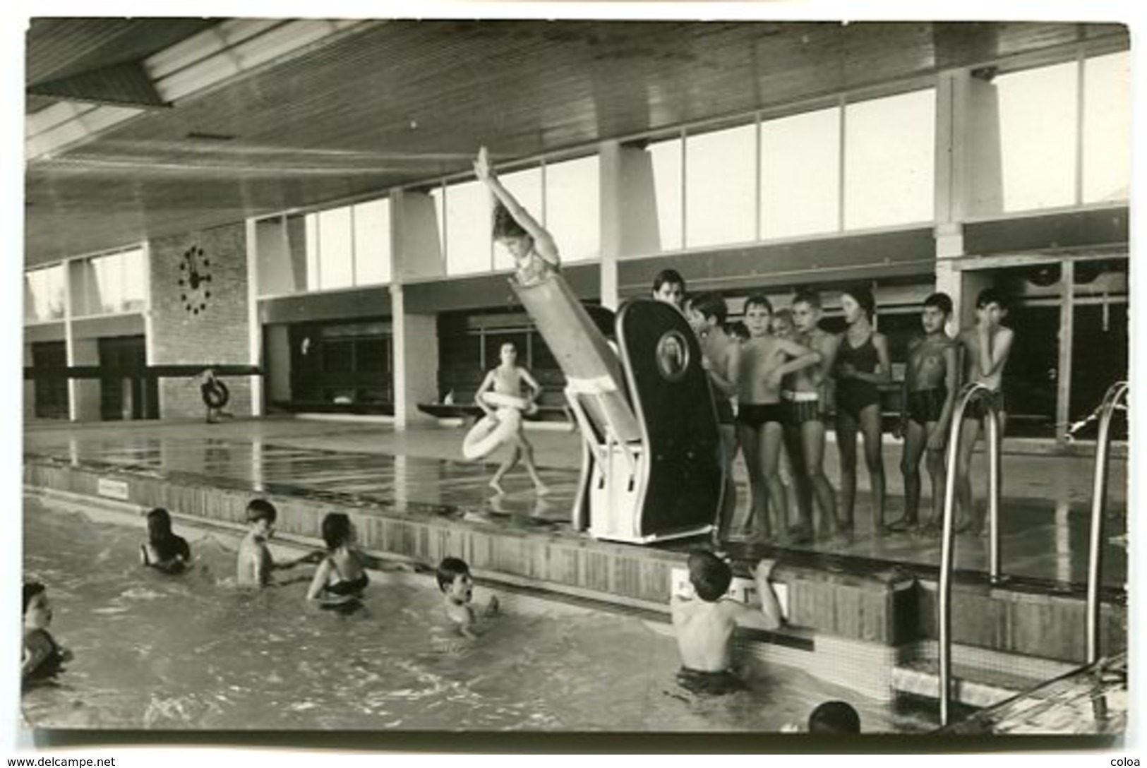 Piscine Plongeomatic Société Des Chaudières Brosse Deux Cartes - Villetaneuse