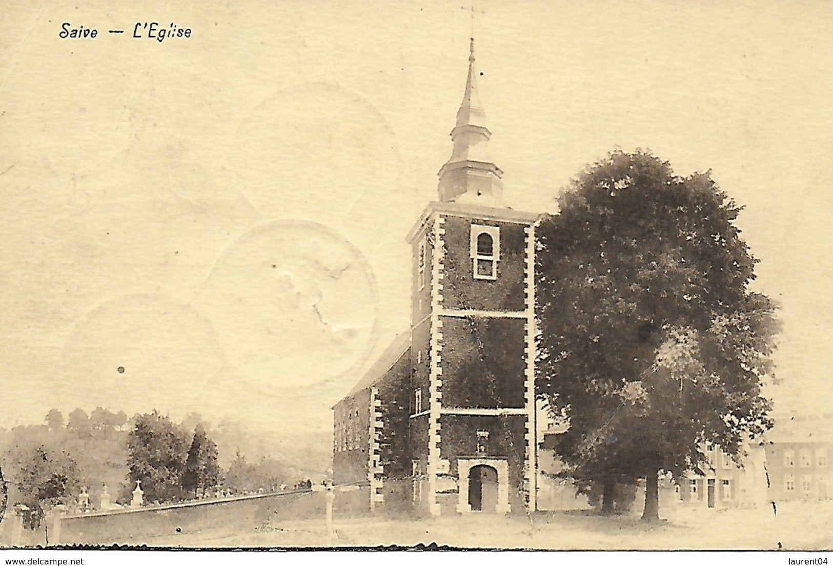 BLEGNY. SAIVE. L'EGLISE - Blégny