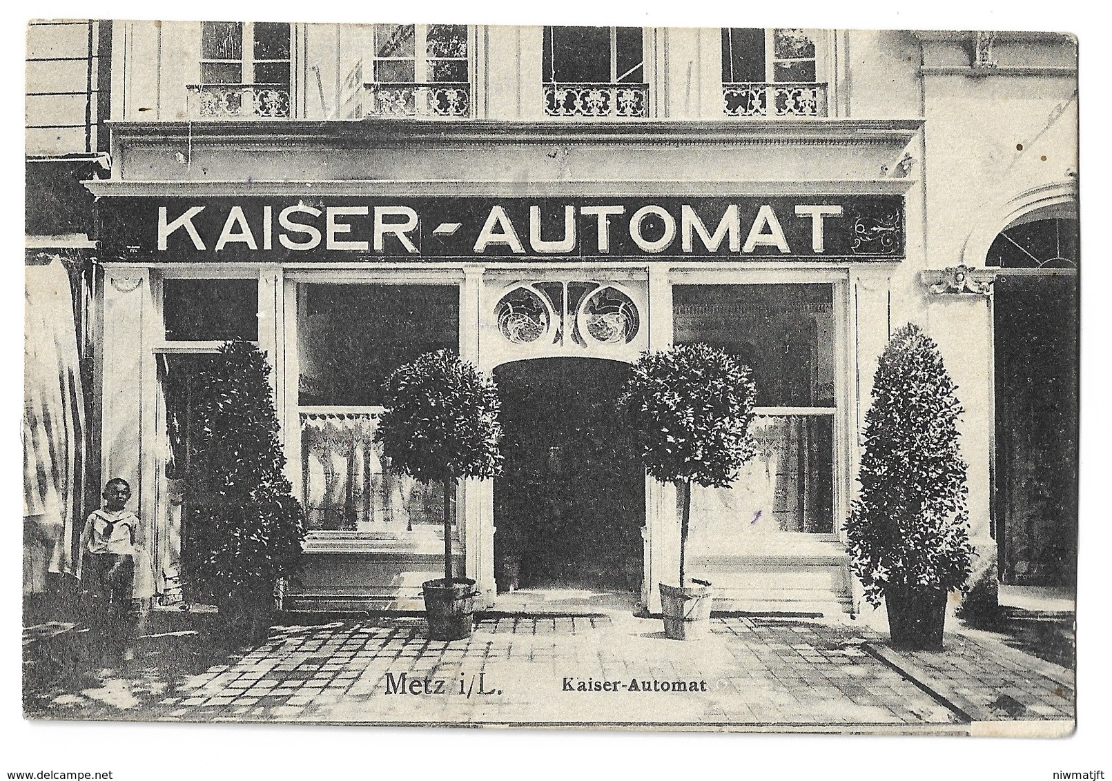 CPA Metz Kaiser Automat 1906 - Metz