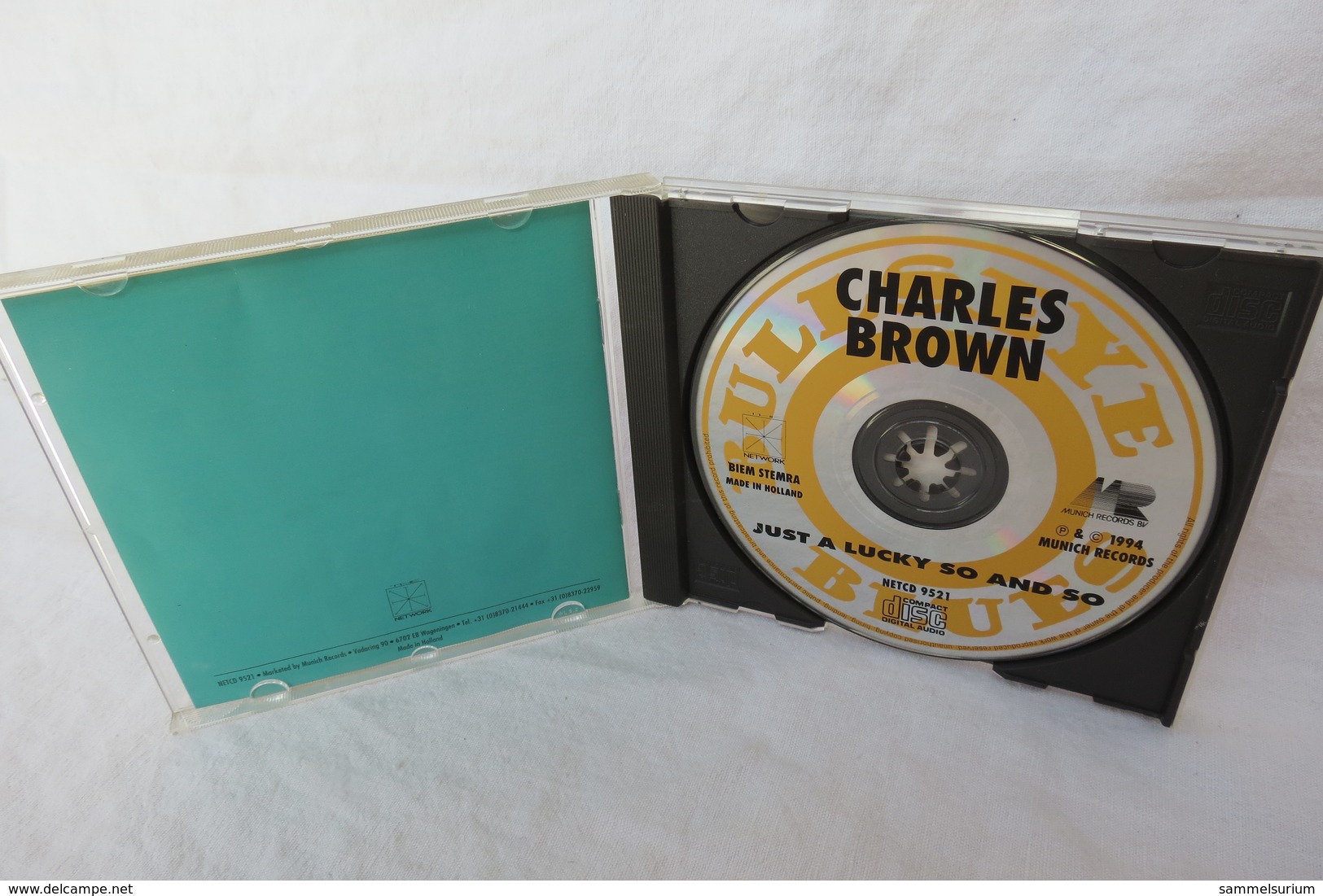 CD "Charles Brown" Just A Lucky So And So - Blues