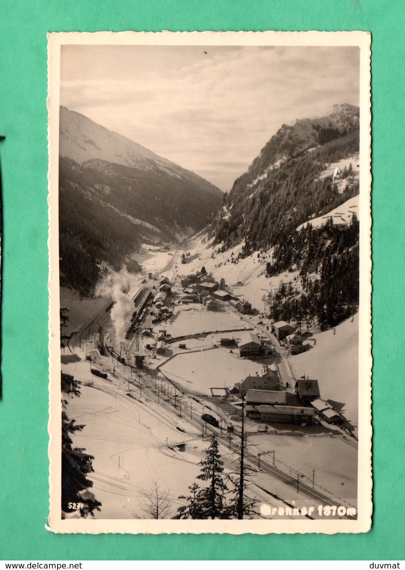 Autriche Austria Osterreich Tirol Gies Col Du Brenner Brennero Chemin De Fer - Autres & Non Classés
