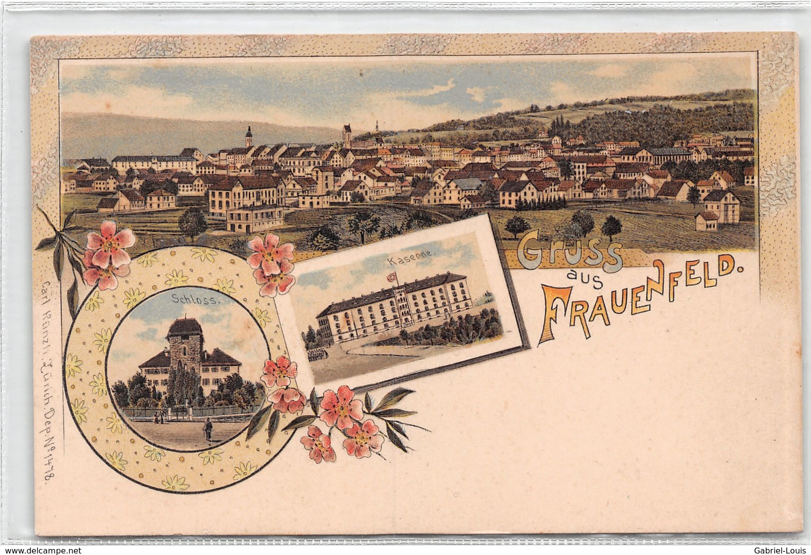 Gruss Aus Frauenfeld - Litho - Frauenfeld