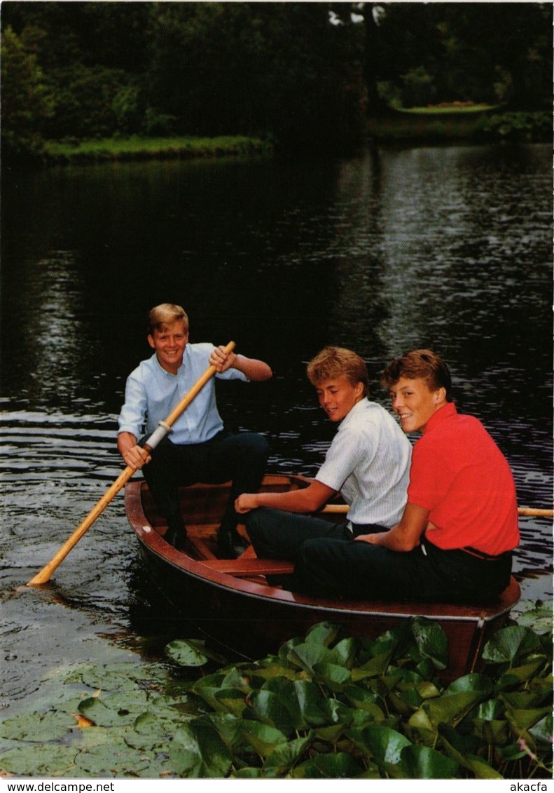 CPM De Prinsen Willem Alexander,Johan Friso,Constantijn DUTCH ROYALTY (810752) - Familles Royales