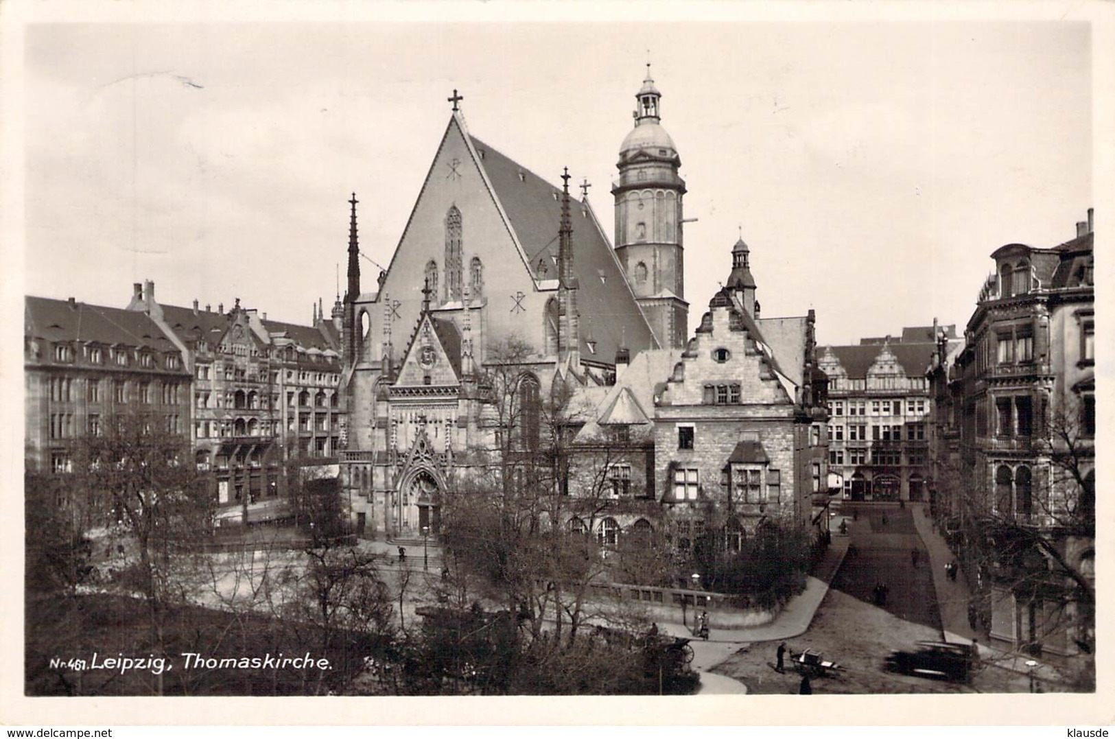 Leipzig Thomaskirche 1936 - Leipzig