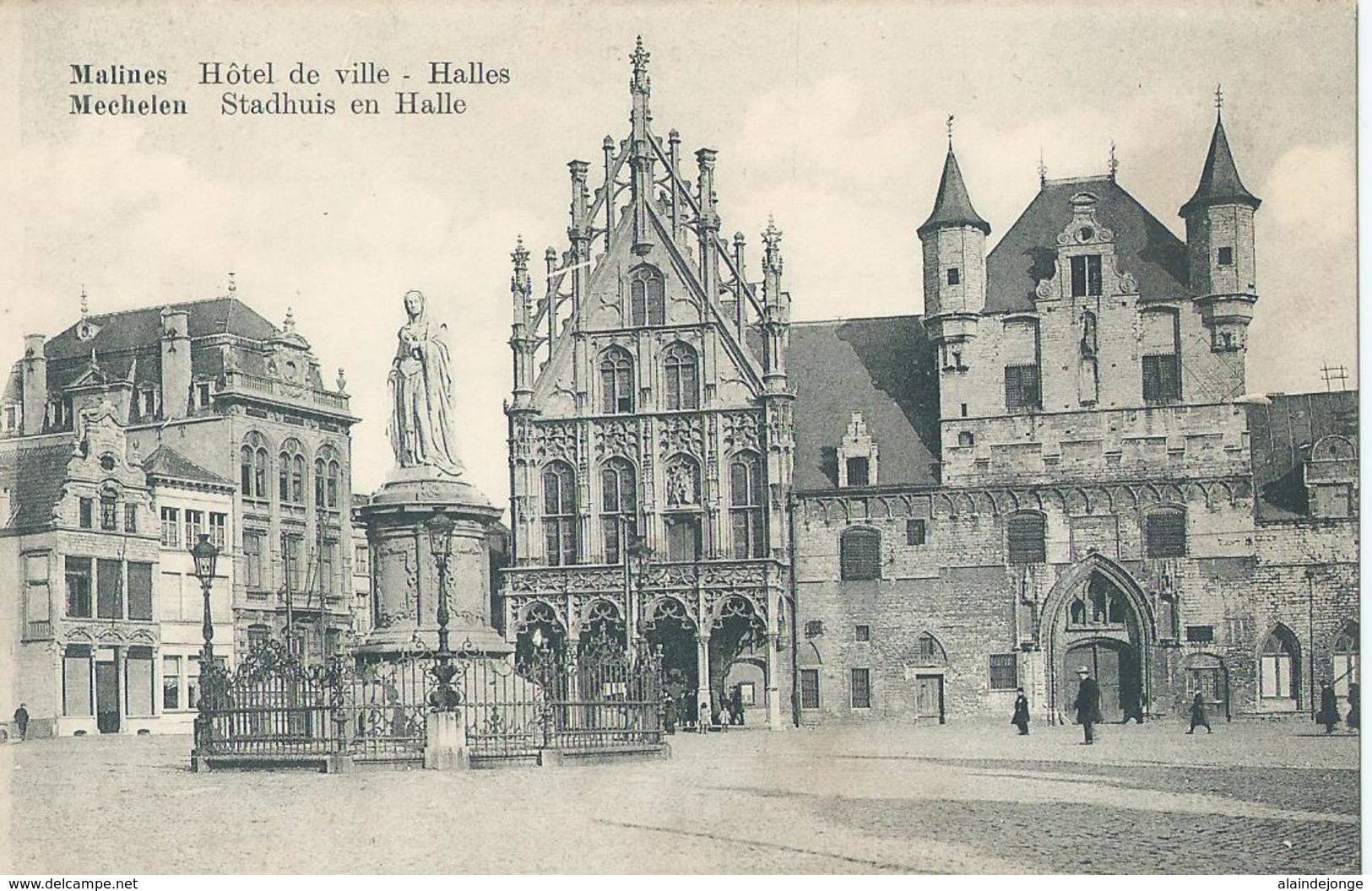 Mechelen - Malines - Hôtel De Ville - Halles - Stadhuis En Halle - Mechelen