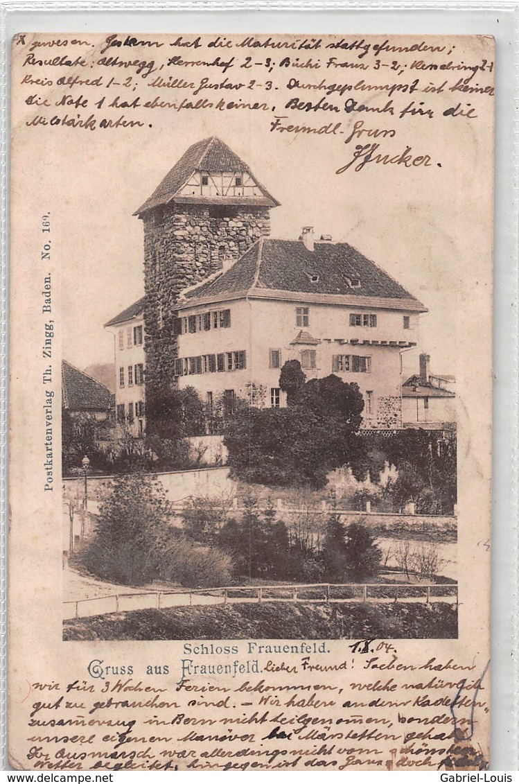 Schloss Frauenfeld - Gruss Aus Frauenfeld - 1904 - Frauenfeld