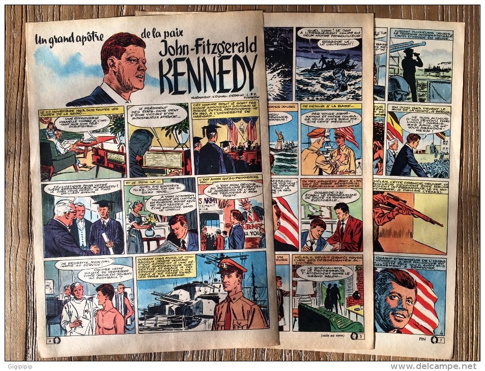 HISTOIRE COMPLETE DUVAL FUNCKEN JOHN FITZGERALD KENNEDY - Collections