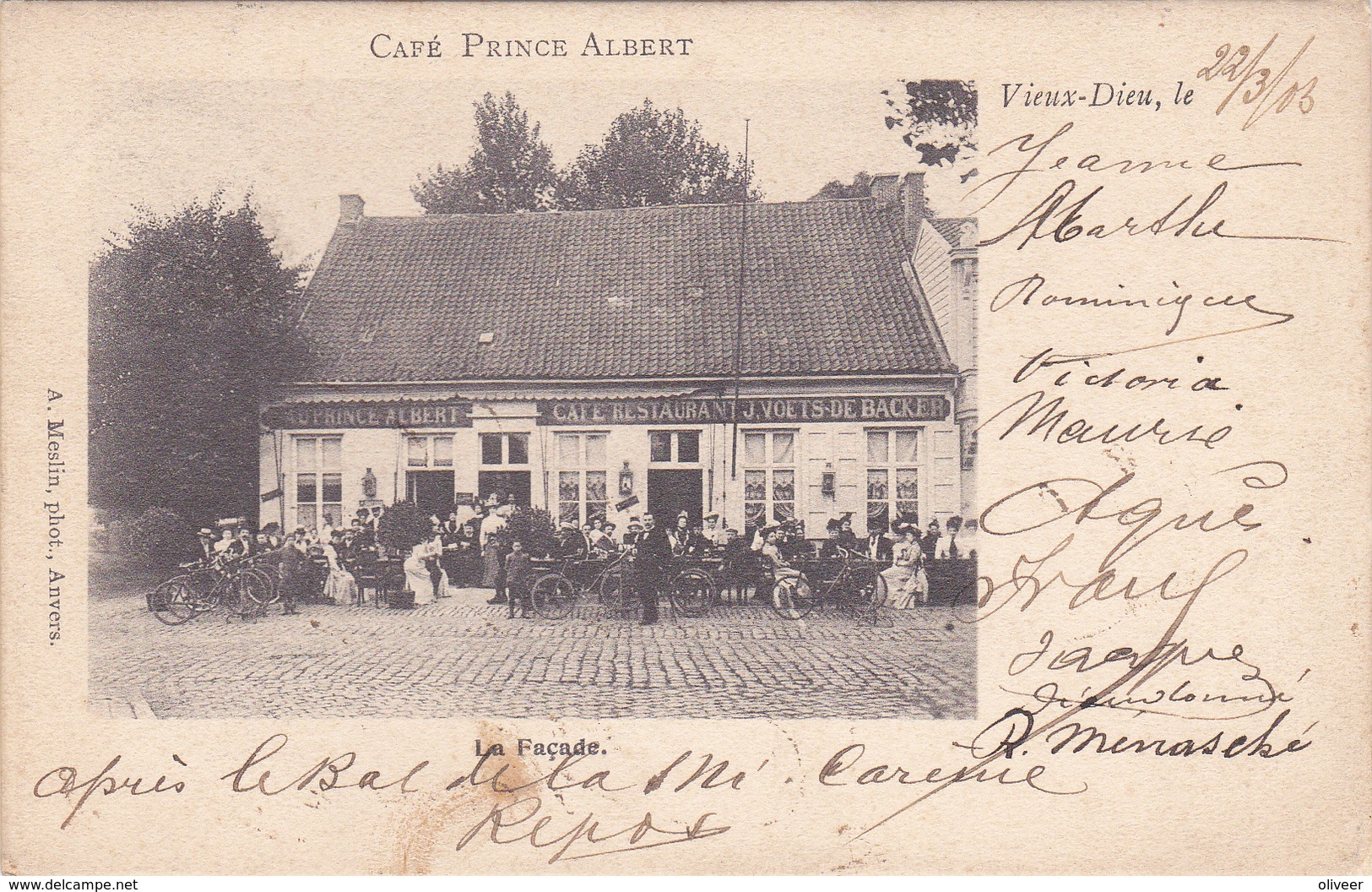 Vieux-Dieu : Café Prince Albert - Mortsel