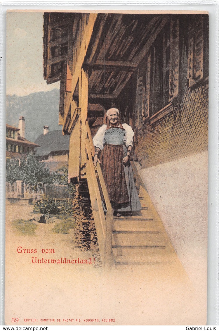 Gruss Von Unterwalderland - Obwald . Nidwald - Tracht - Autres & Non Classés