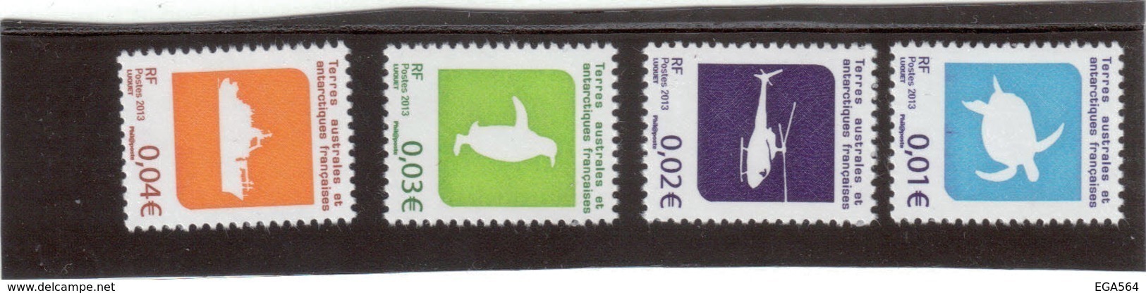 M1 - TAAF PO 677/680** MNH De 2013 - Faune Et Transports. - Neufs