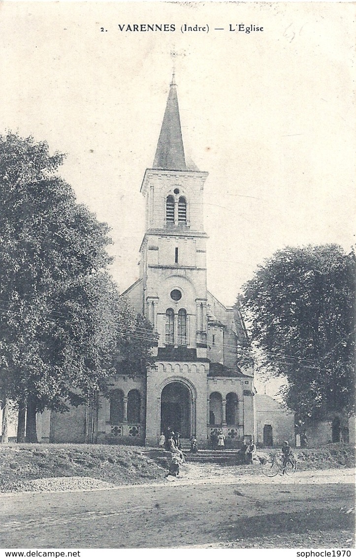 INDRE - 36 - VARENNES - L'église - Autres & Non Classés