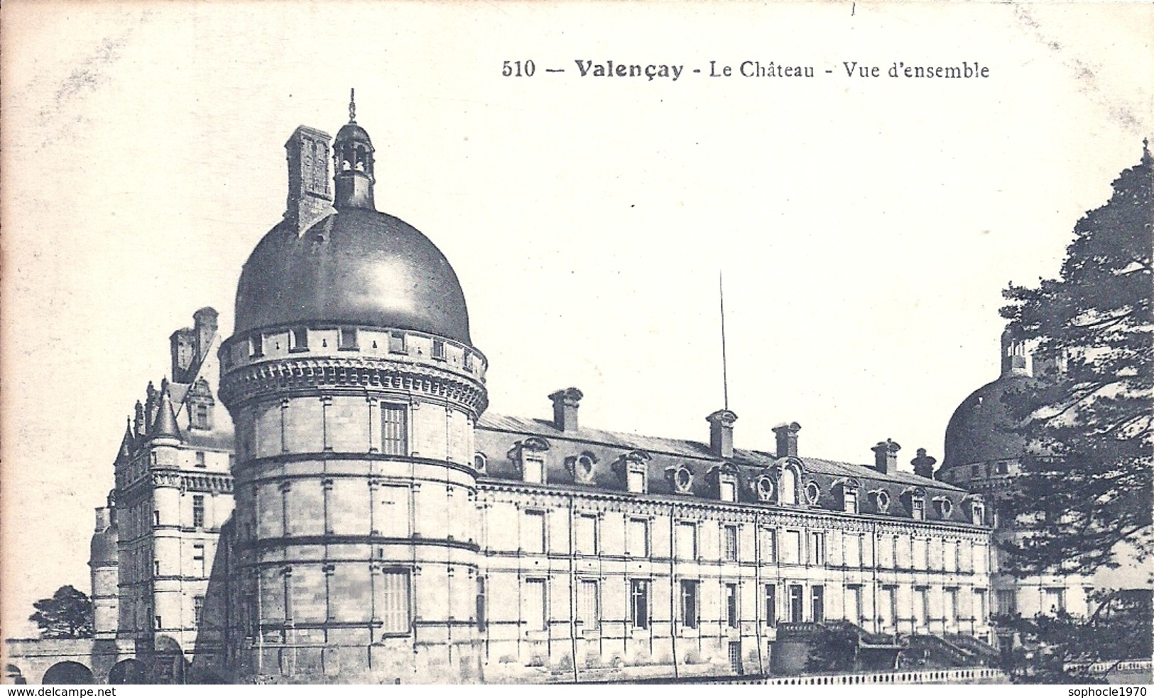 INDRE - 36 -VALENCAY - Le Château - Vue D'ensemble - Autres & Non Classés