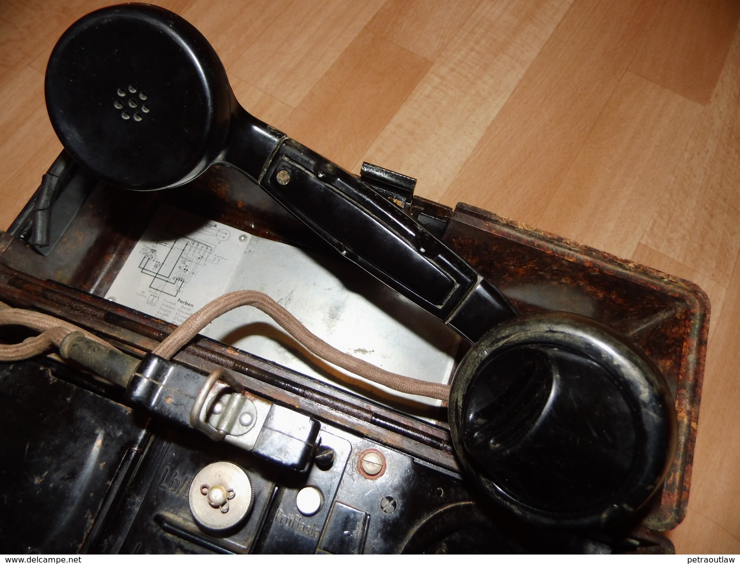 Téléphone De Campagne Allemand WW2 - 1939-45