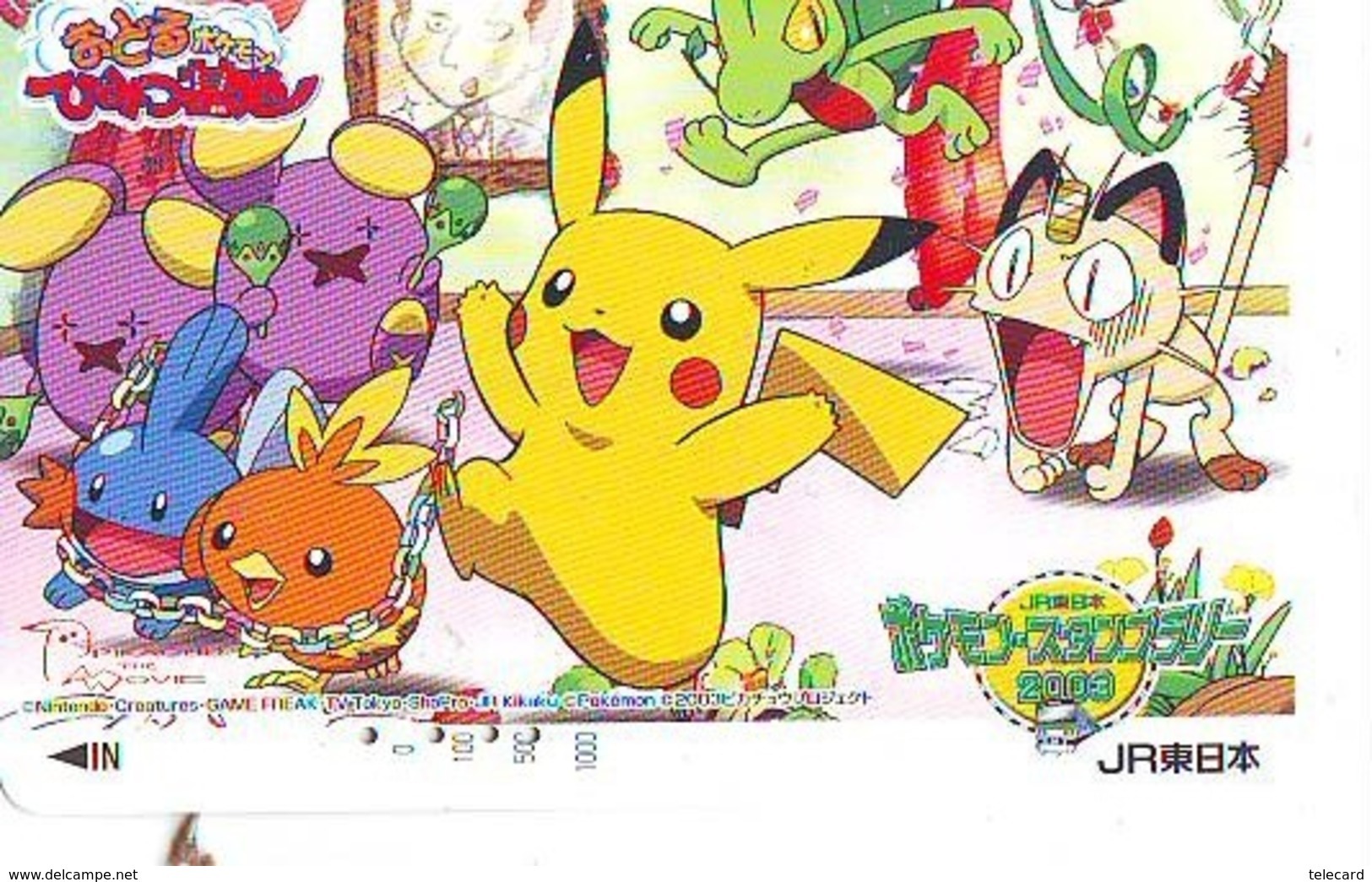 POKEMON * Carte Prépayée Japon * Comics  (276) MANGA * ANIME * PHONECARD JAPAN * MOVIE * FILM * CINEMA - Comics