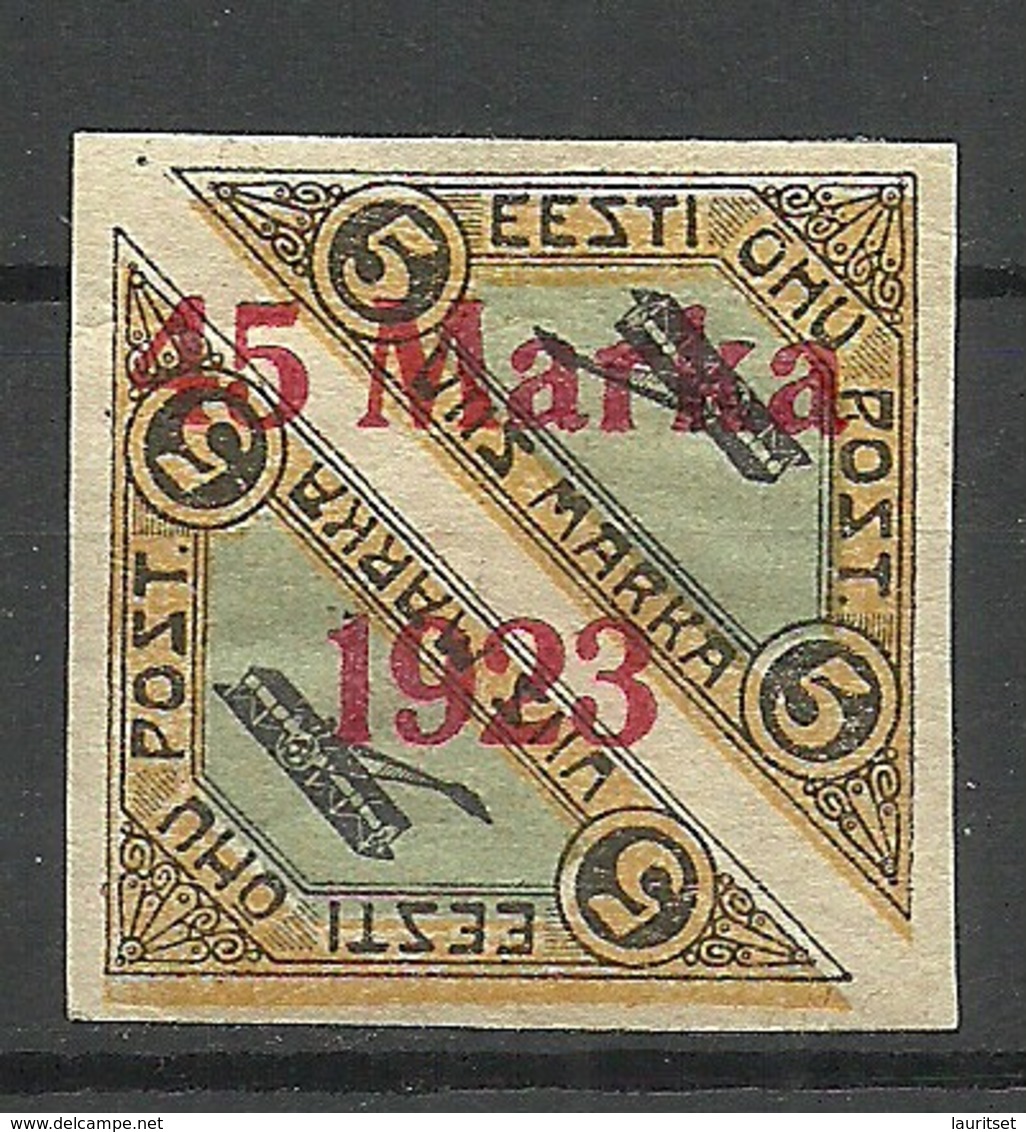 ESTLAND ESTONIA 1923 Michel 45 B II * Small Thinned Spot At Upper Margin - Estonia