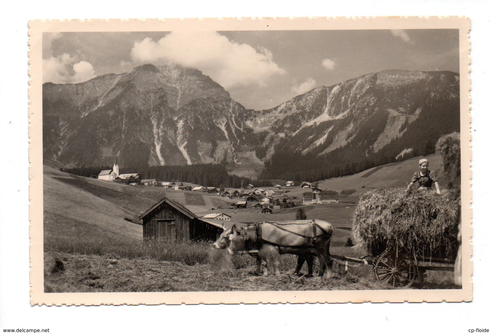 AUTRICHE . ÖSTERREICH . AUSTRIA . BERWANG I. TIROL MIT TNANELIER UND AXELJOCH - Réf. N°20220 - - Berwang