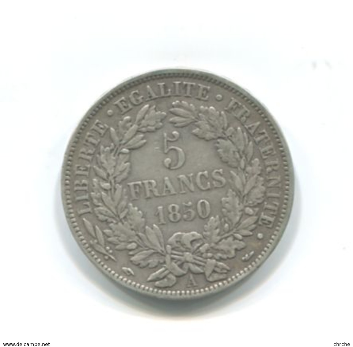 5 Francs Argent 1850A - Autres & Non Classés