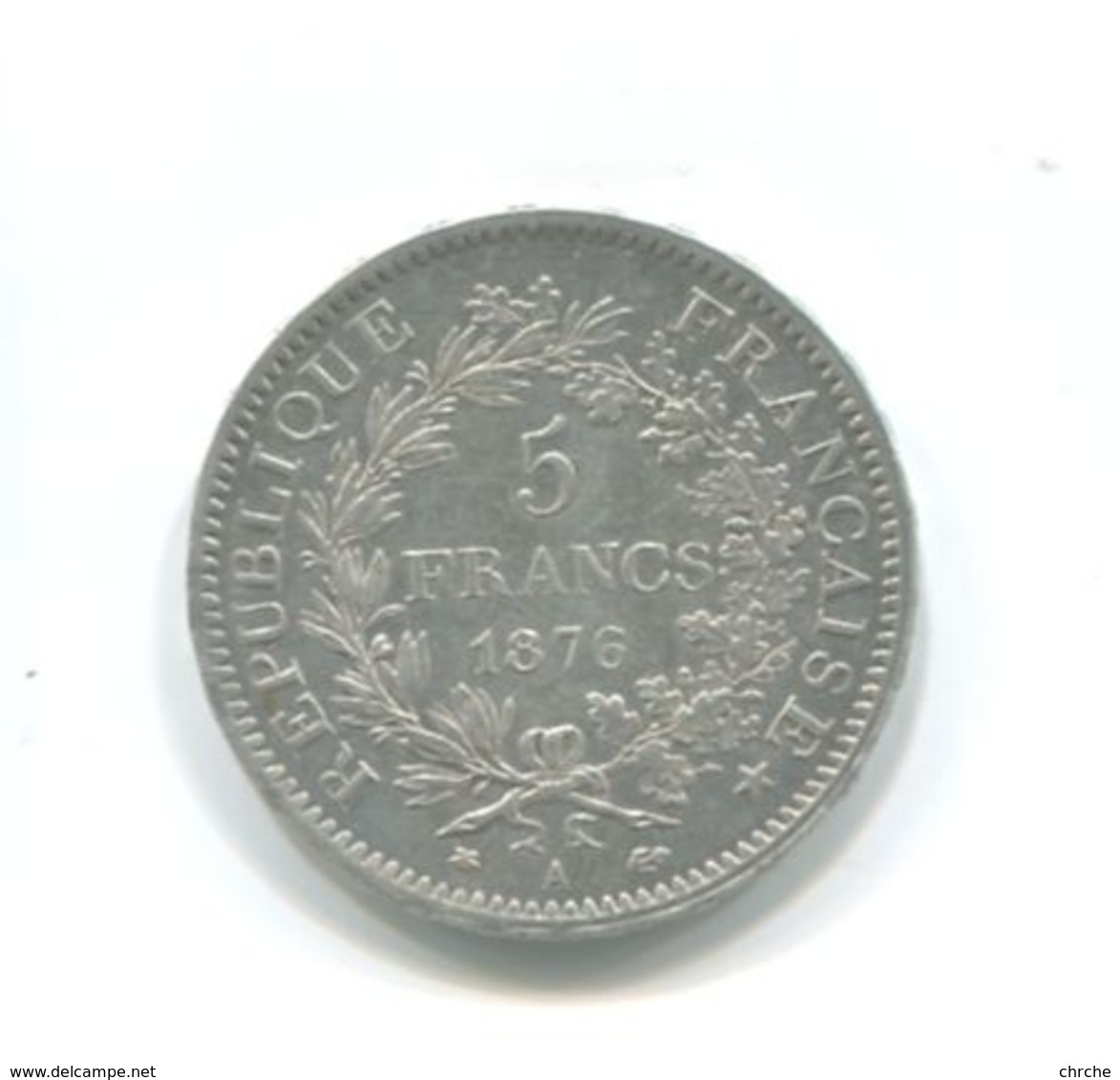 5 Francs Argent 1876A - Autres & Non Classés