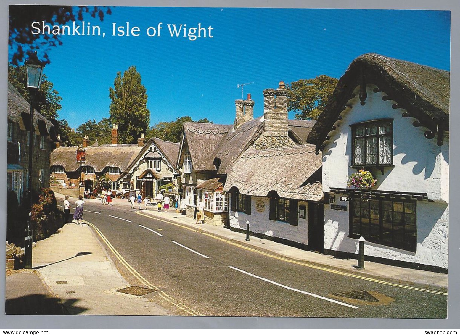 UK.- OLD VILLAGE, SHANKLIN, ISLE OF WIGHT. - Andere & Zonder Classificatie