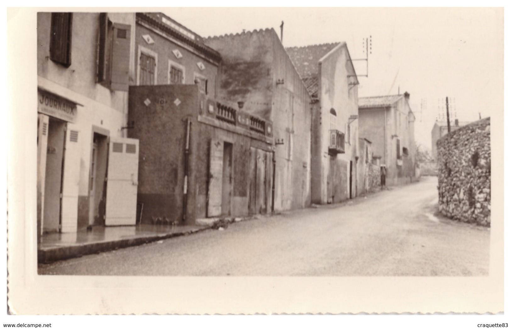 BOUC BEL AIR   Avenue D'Aix   CARTE PHOTO - Other & Unclassified