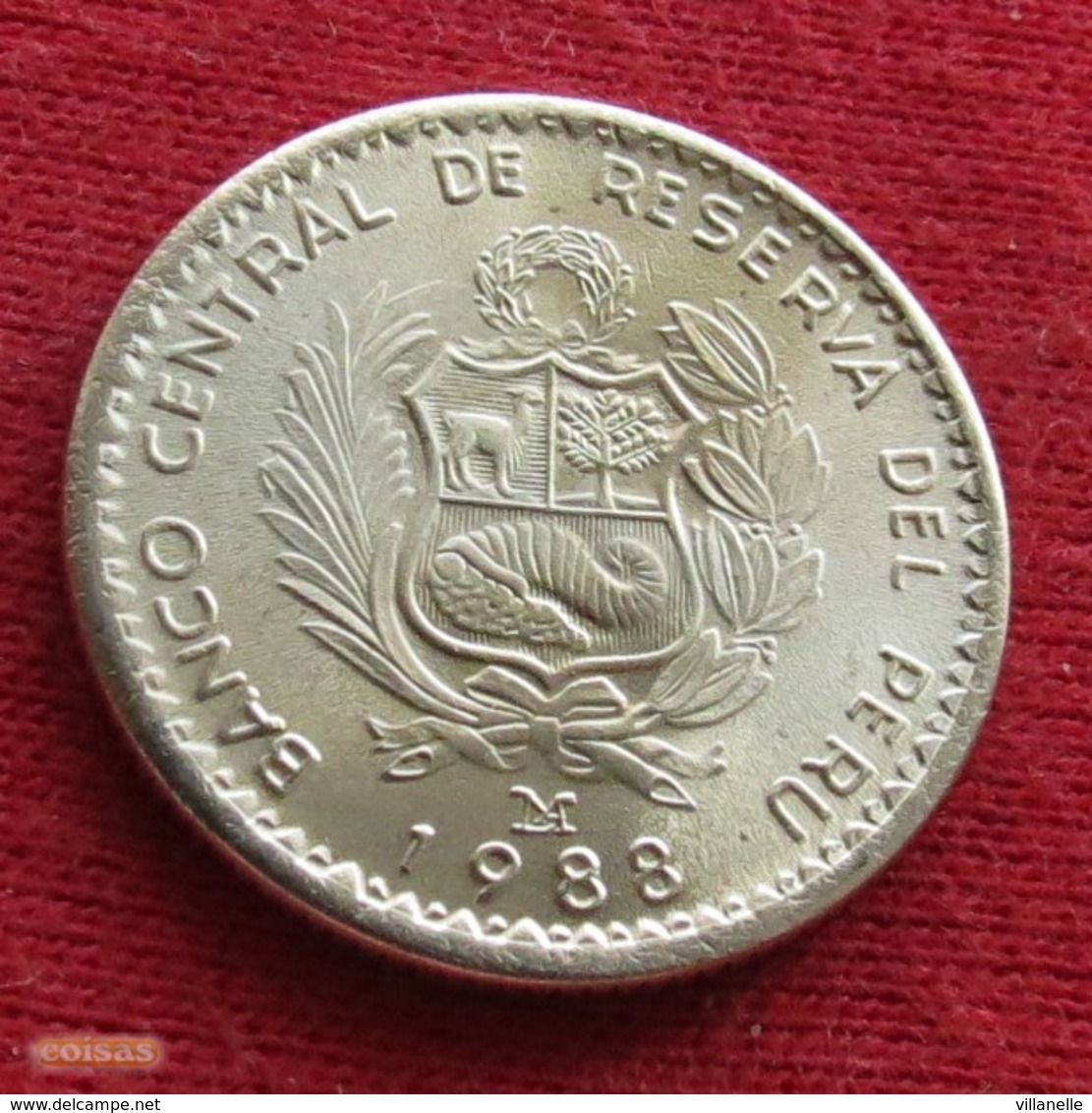 Peru 1 Inti 1988  KM# 296  Perou - Pérou
