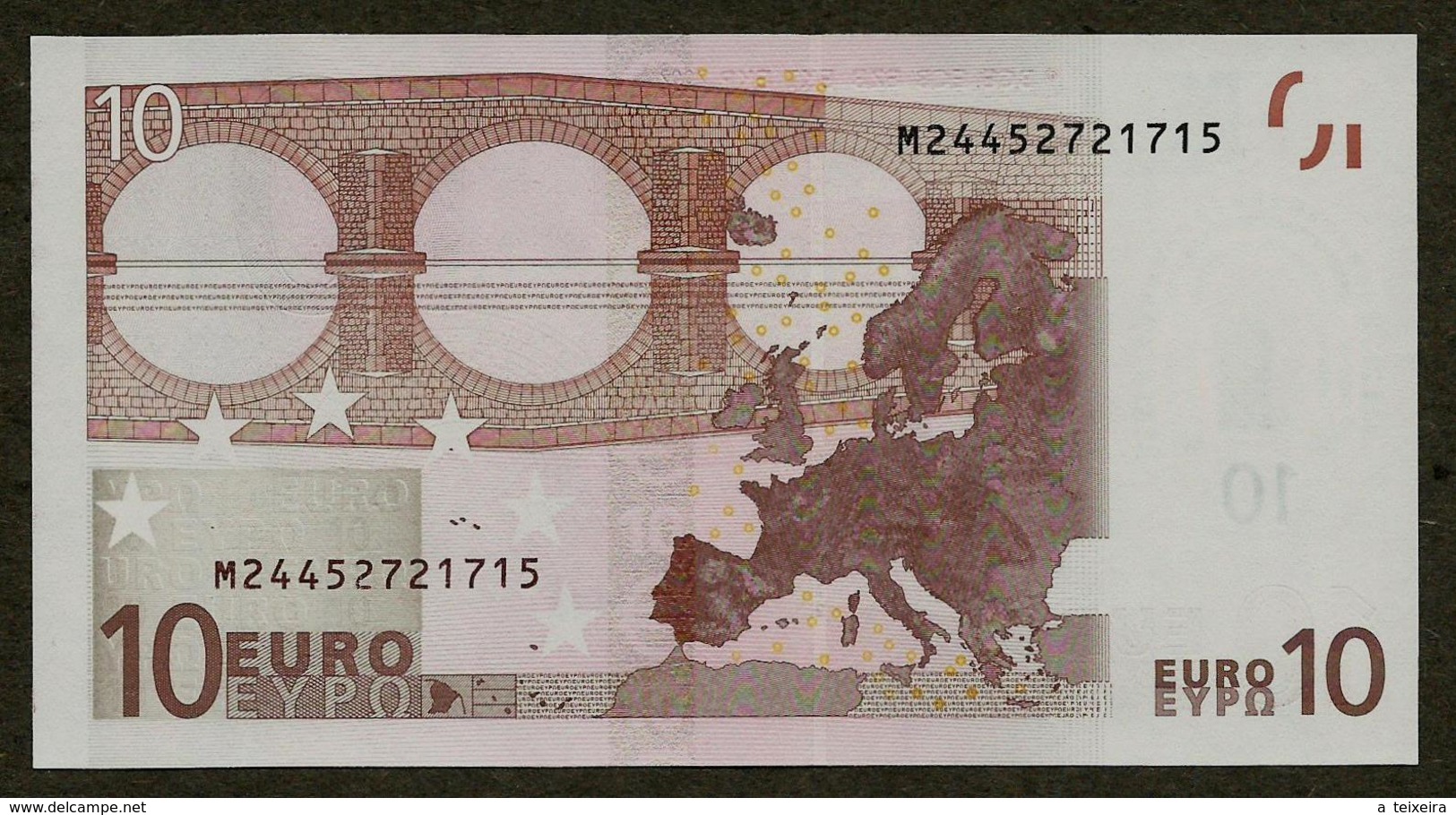 Portugal - 10 Euro - U007 G1 - M24452721715 - Trichet - UNC - 10 Euro