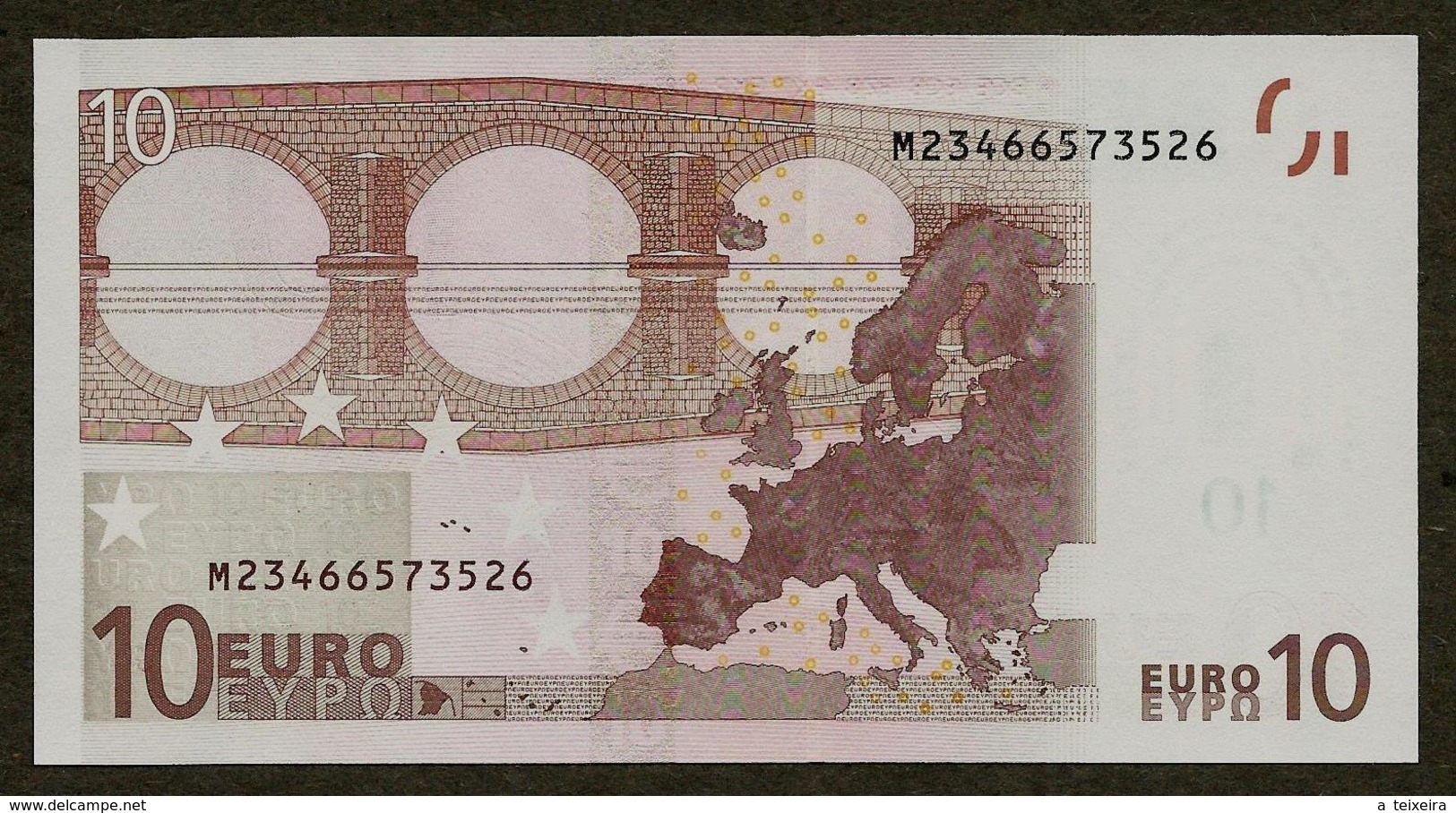 Portugal - 10 Euro - U006 F4 - M23466573526 - Trichet - UNC - 10 Euro