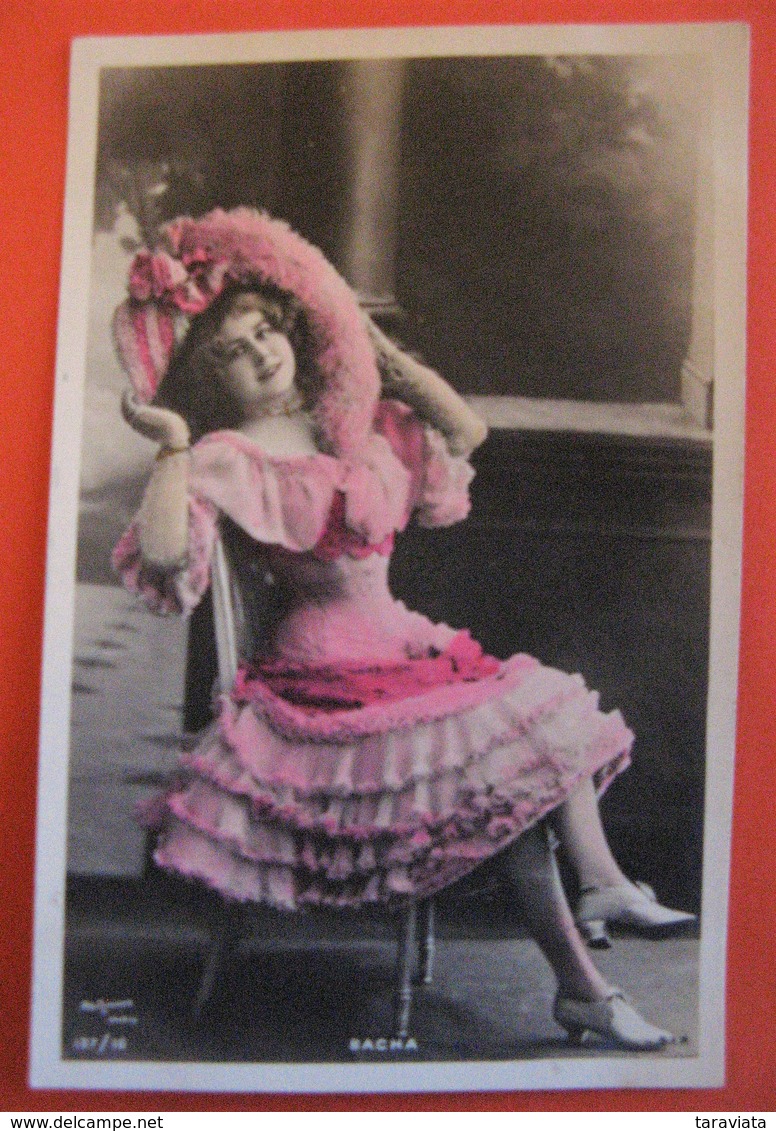 BACHA Danseuse Chanteuse Café Concert Artiste  Femme Photo REUTLINGER - Künstler